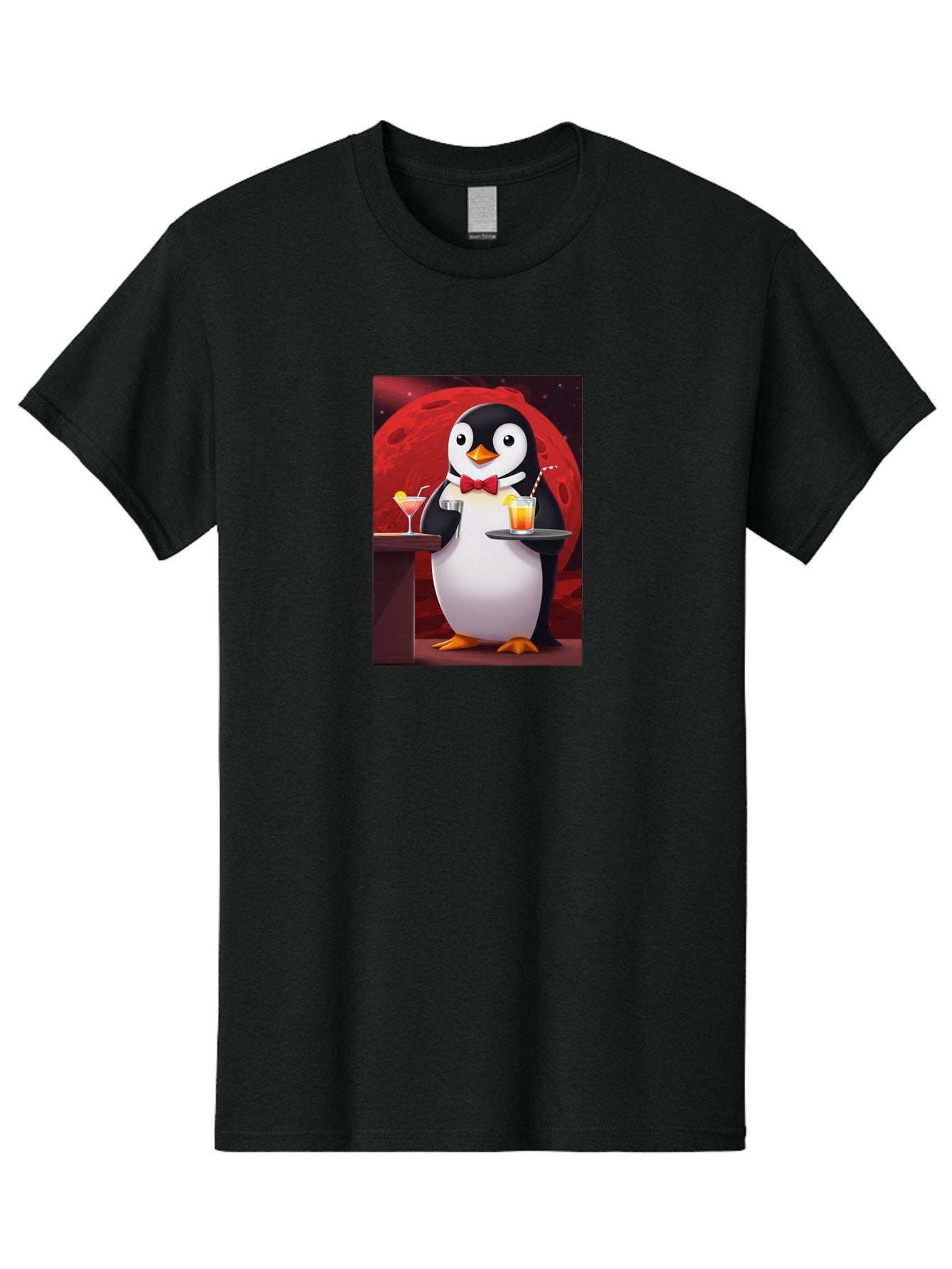 Penguin-Waiter Men'S Graphic Tee, 100% Cotton, Comfortable Casual Summer Wear, Machine Washable, Vintage Camera, Old Camera, Antique Camera, Black Camera, Classic Photography, Photography Equipment, Nostalgic Device, Film Camera, Camera Art Baf991 14