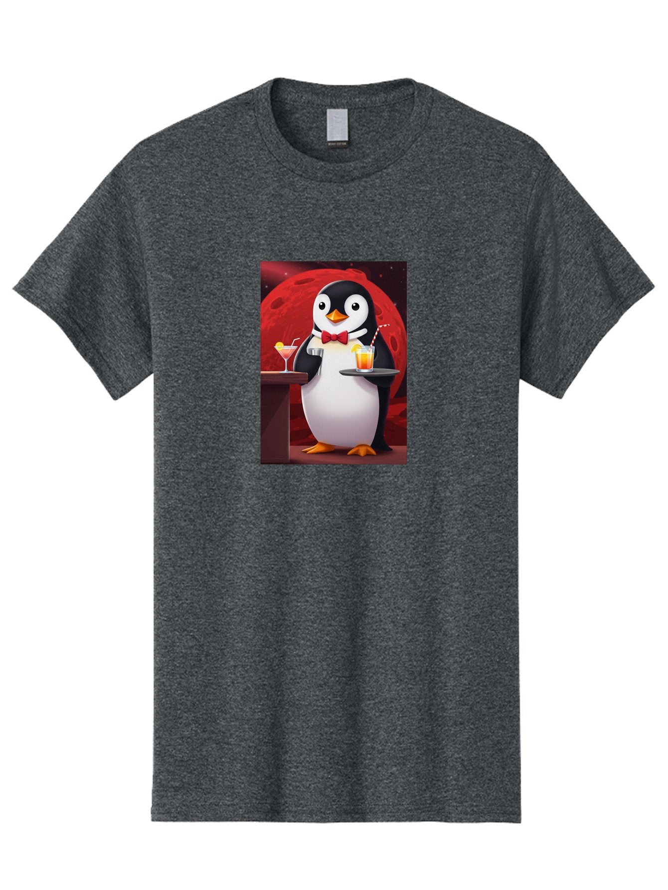Penguin-Waiter Men'S Graphic Tee, 100% Cotton, Comfortable Casual Summer Wear, Machine Washable, Vintage Camera, Old Camera, Antique Camera, Black Camera, Classic Photography, Photography Equipment, Nostalgic Device, Film Camera, Camera Art Baf991 12