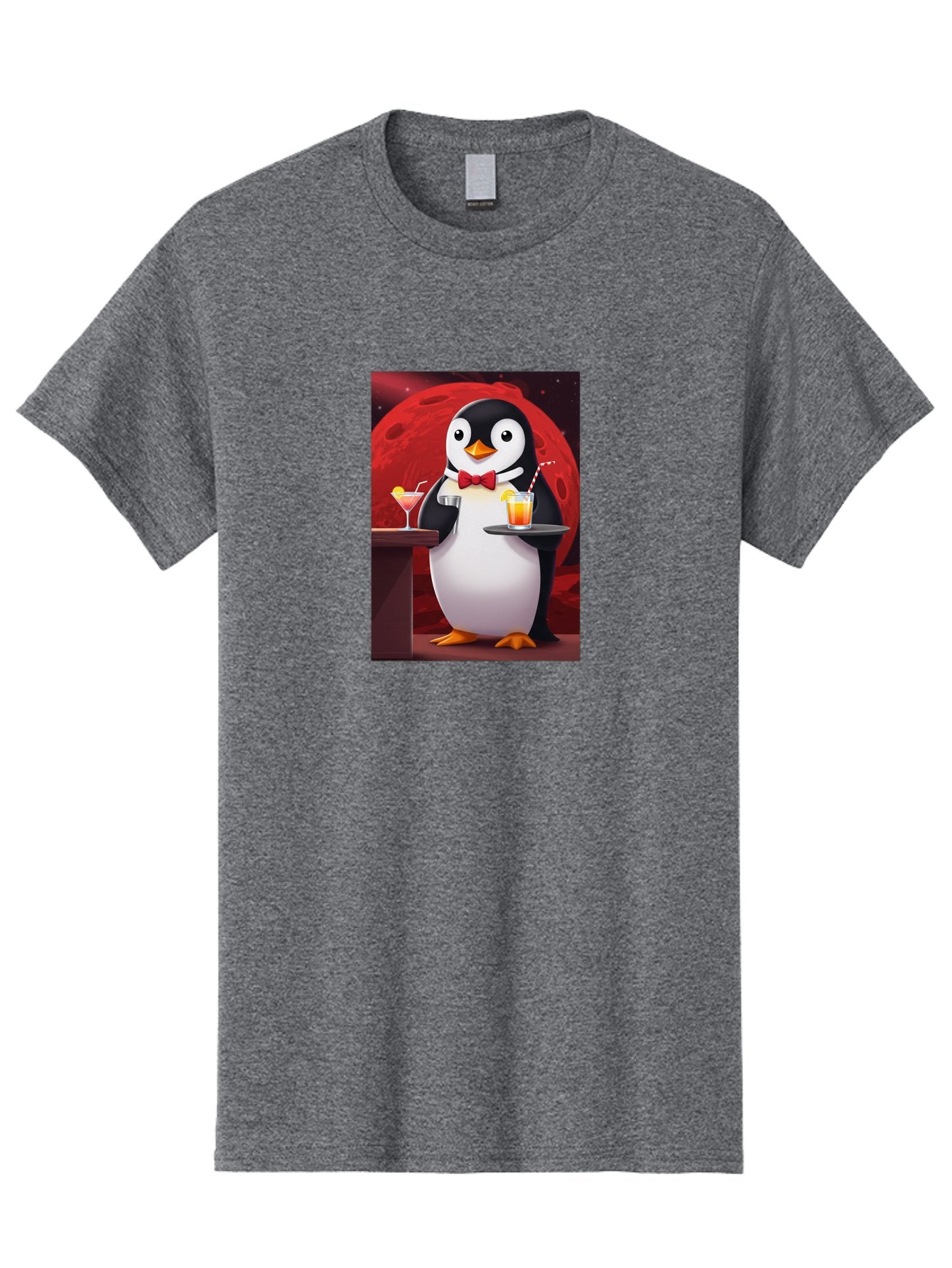 Penguin-Waiter Men'S Graphic Tee, 100% Cotton, Comfortable Casual Summer Wear, Machine Washable, Vintage Camera, Old Camera, Antique Camera, Black Camera, Classic Photography, Photography Equipment, Nostalgic Device, Film Camera, Camera Art Baf991 13