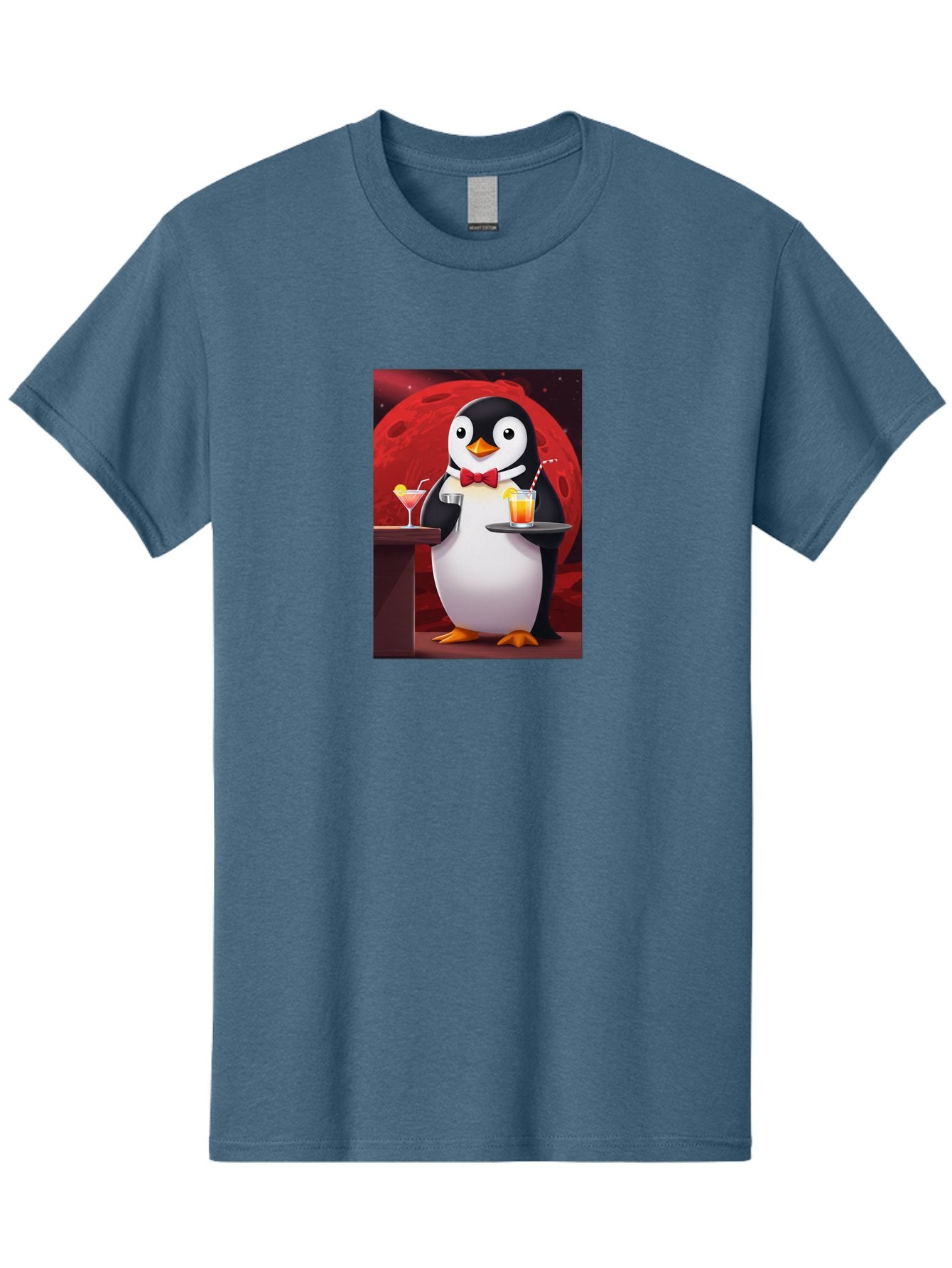 Penguin-Waiter Men'S Graphic Tee, 100% Cotton, Comfortable Casual Summer Wear, Machine Washable, Vintage Camera, Old Camera, Antique Camera, Black Camera, Classic Photography, Photography Equipment, Nostalgic Device, Film Camera, Camera Art Baf991 3