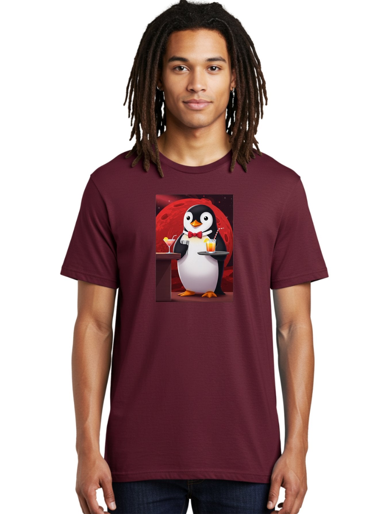 Penguin-Waiter Men'S Graphic Tee, 100% Cotton, Comfortable Casual Summer Wear, Machine Washable, Vintage Camera, Old Camera, Antique Camera, Black Camera, Classic Photography, Photography Equipment, Nostalgic Device, Film Camera, Camera Art Baf991 21