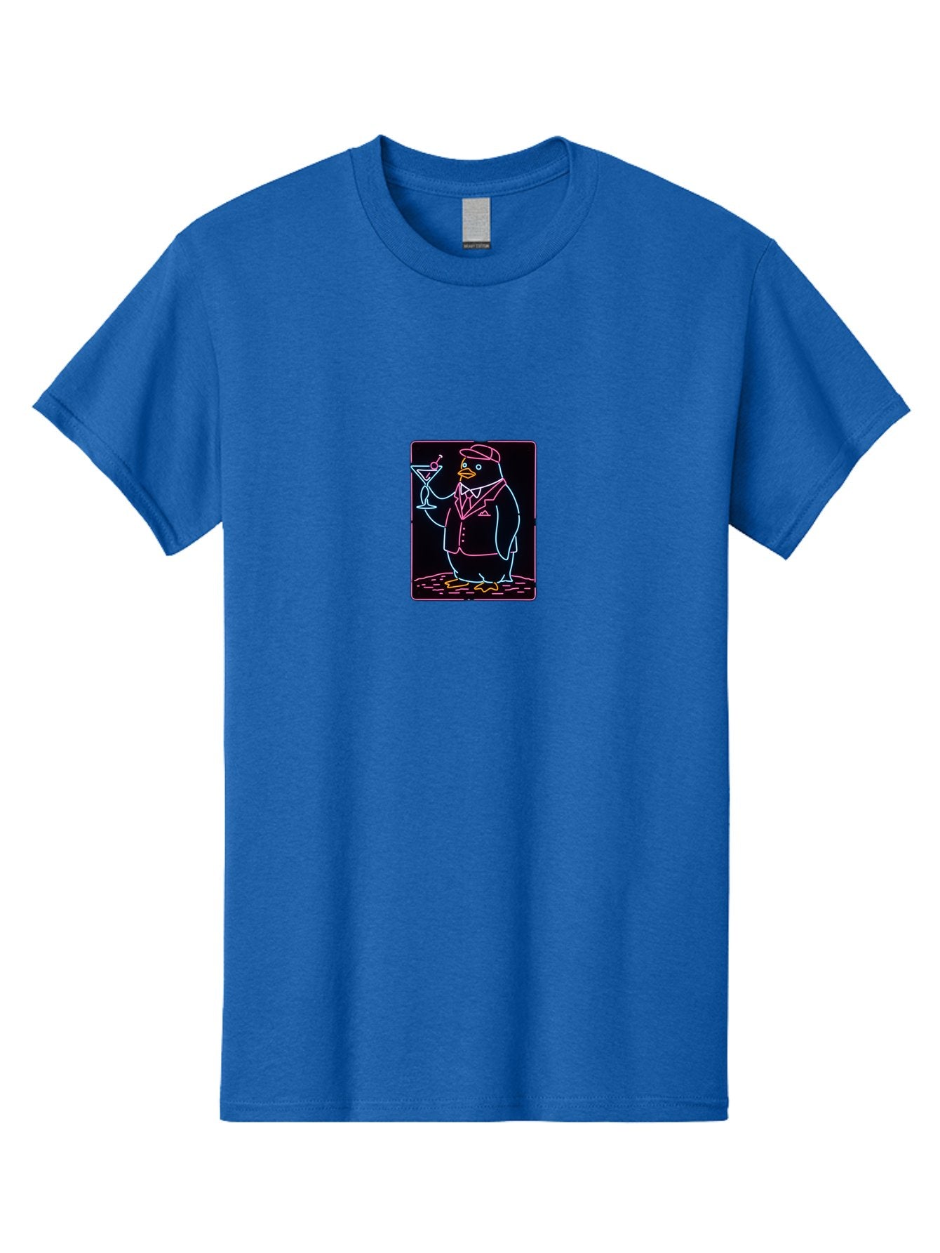 Penguin-With-Cocktail-1 Men'S Graphic Tee, 100% Cotton, Comfortable Casual Summer Wear, Machine Washable, Vintage Camera, Old Camera, Antique Camera, Black Camera, Classic Photography, Photography Equipment, Nostalgic Device, Film Camera, Baf992 6