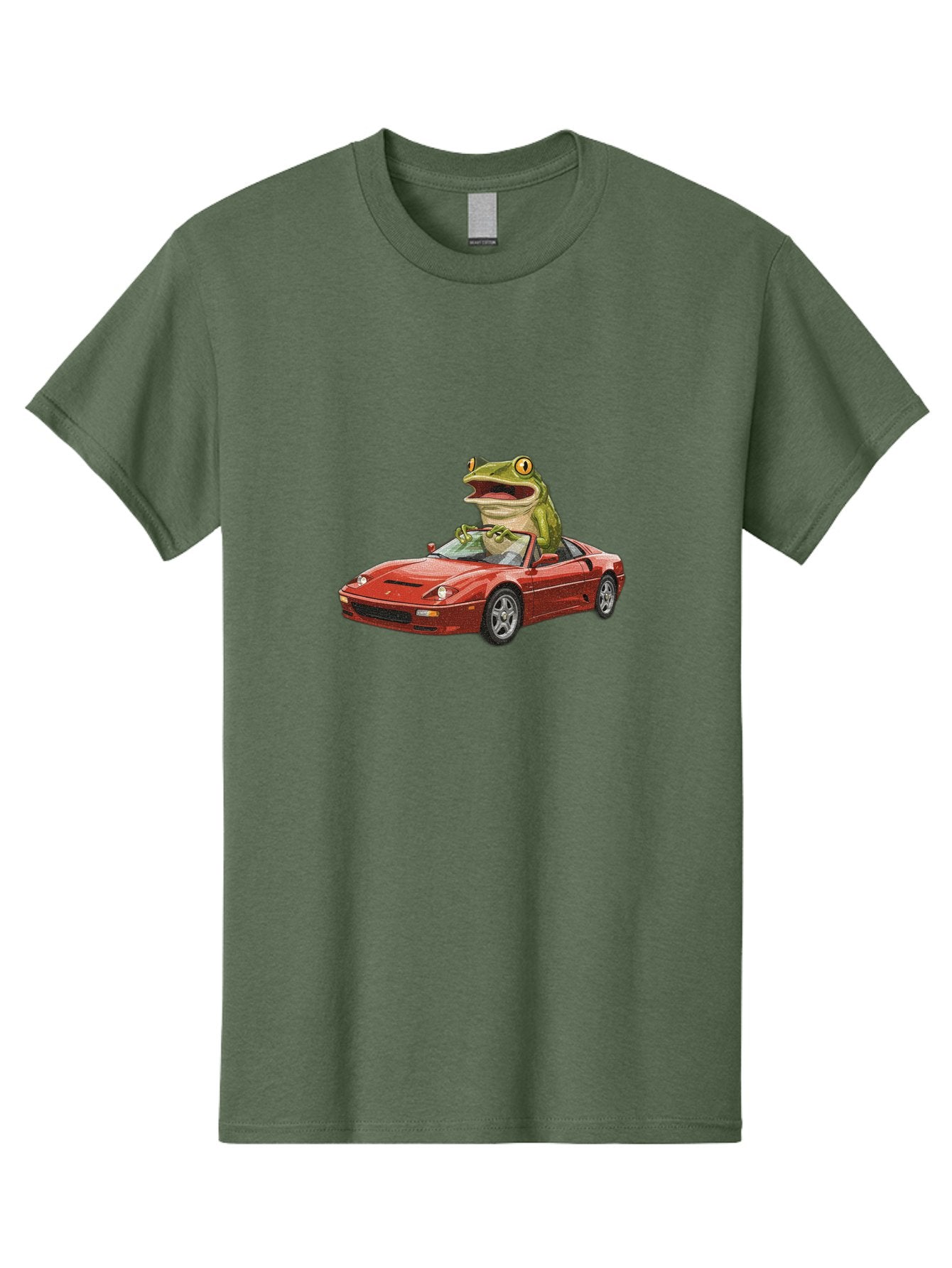 Pepe-Frog-In-Ferrari Men'S Graphic Tee, 100% Cotton, Comfortable Casual Summer Wear, Machine Washable, Vintage Camera, Old Camera, Antique Camera, Black Camera, Classic Photography, Photography Equipment, Nostalgic Device, Film Camera, Baf994 9