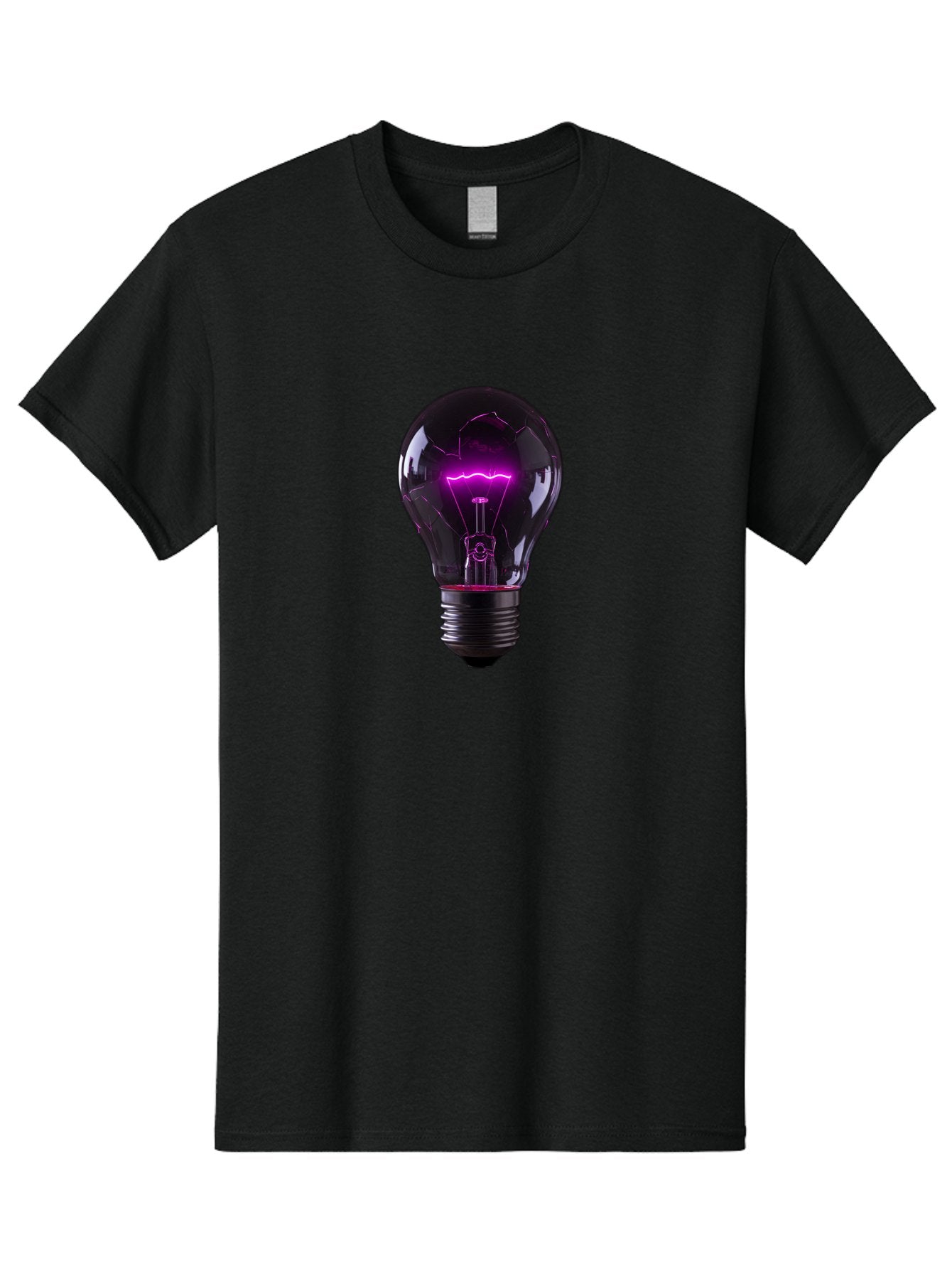 Purple-Light-Bulb Men'S Graphic Tee, 100% Cotton, Comfortable Casual Summer Wear, Machine Washable, Vintage Camera, Old Camera, Antique Camera, Black Camera, Classic Photography, Photography Equipment, Nostalgic Device, Film Camera, Camera Art Bag000 14