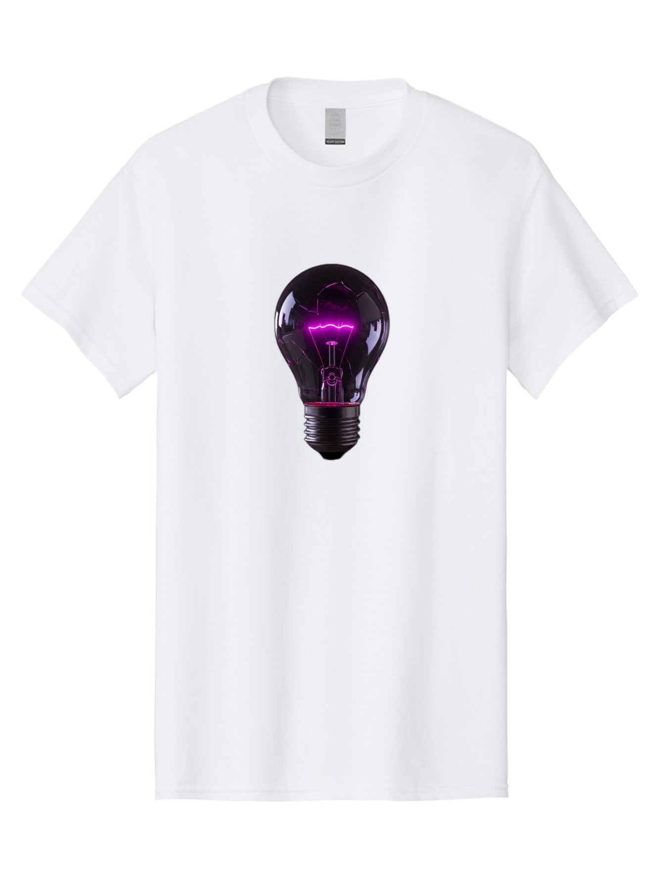 Purple-Light-Bulb Men'S Graphic Tee, 100% Cotton, Comfortable Casual Summer Wear, Machine Washable, Vintage Camera, Old Camera, Antique Camera, Black Camera, Classic Photography, Photography Equipment, Nostalgic Device, Film Camera, Camera Art Bag000 4