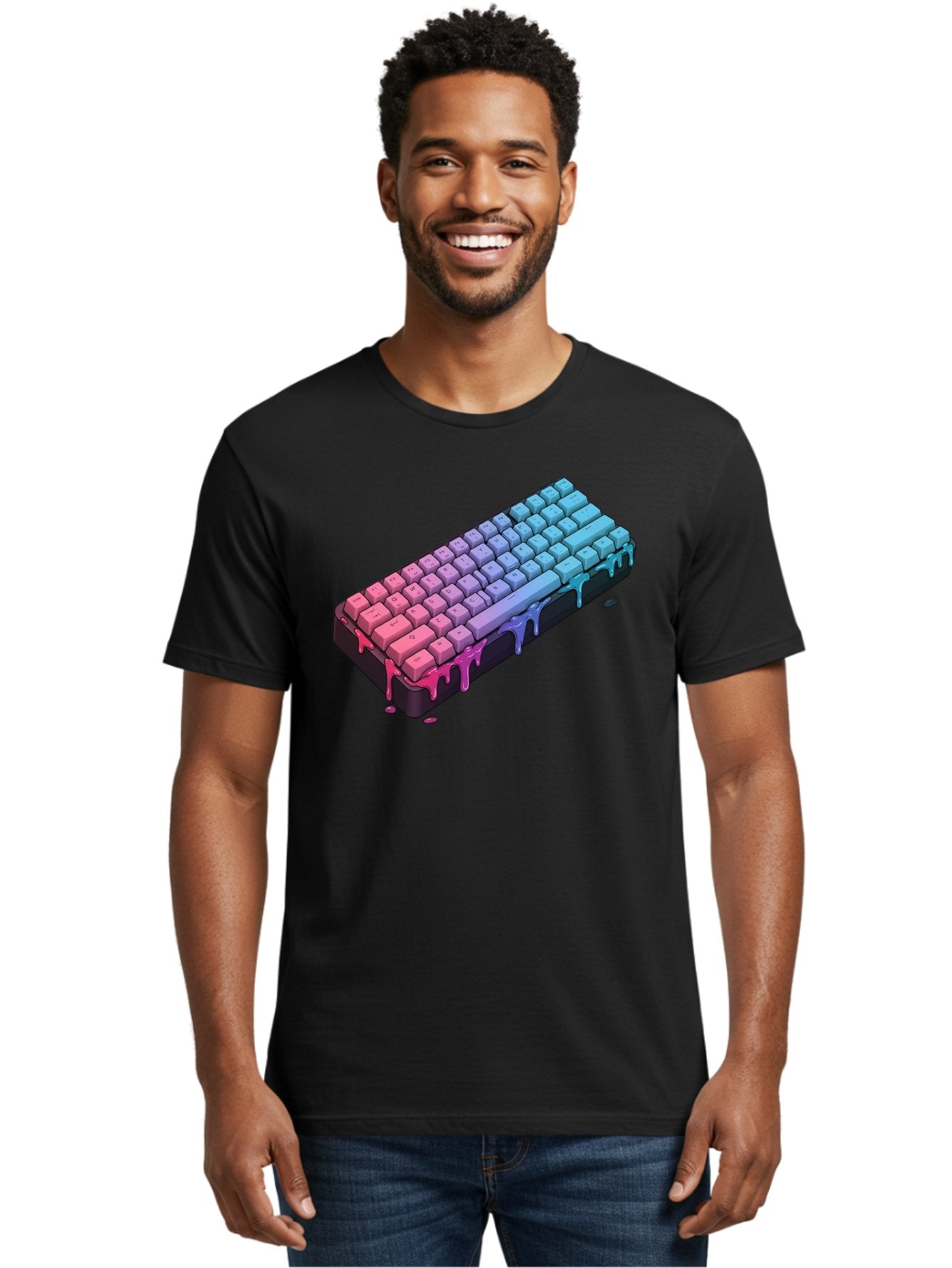 Rainbow-Keyboard Men'S Graphic Tee, 100% Cotton, Comfortable Casual Summer Wear, Machine Washable, Vintage Camera, Old Camera, Antique Camera, Black Camera, Classic Photography, Photography Equipment, Nostalgic Device, Film Camera, Camera Art Bag001 17