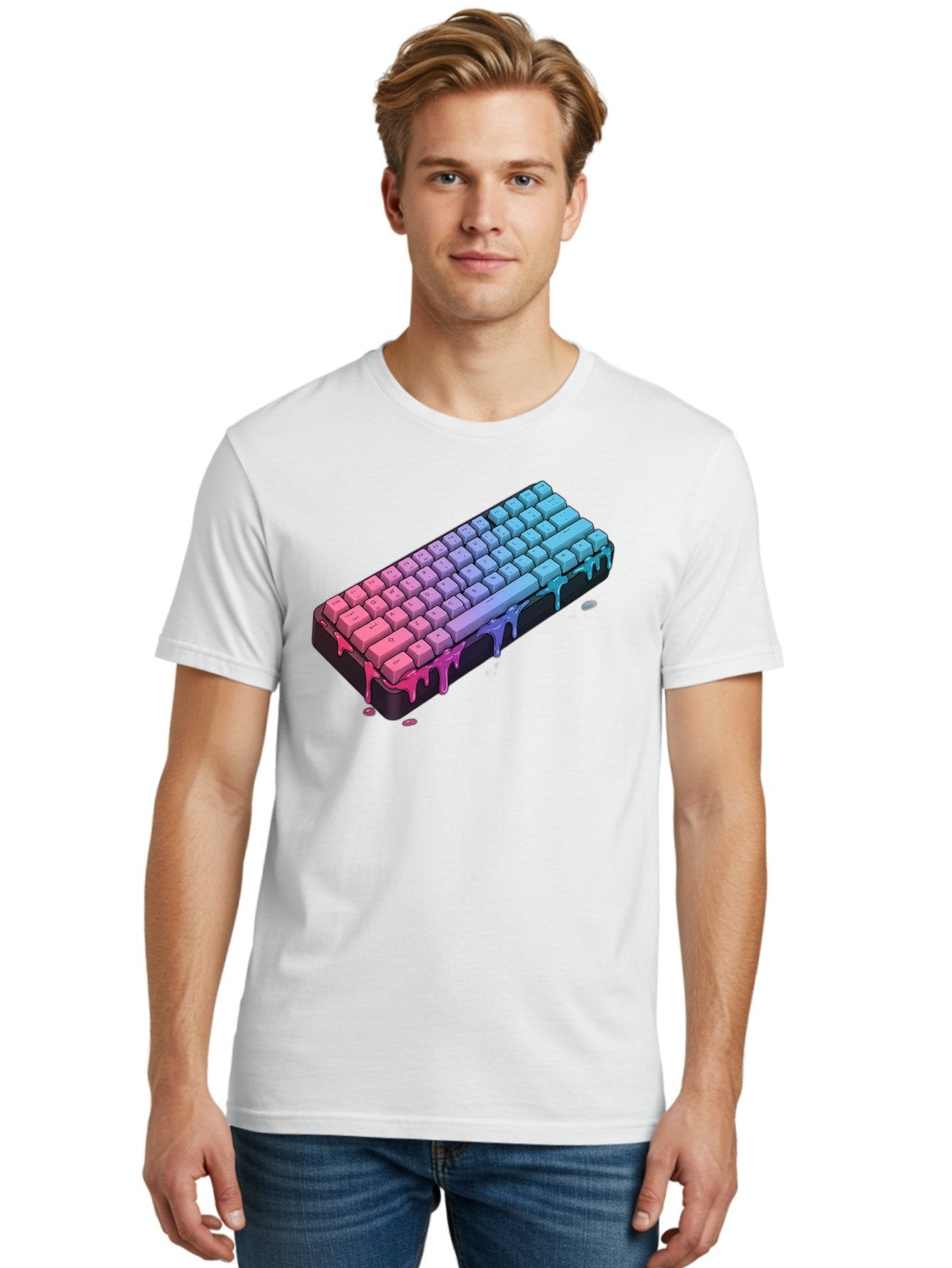 Rainbow-Keyboard Men'S Graphic Tee, 100% Cotton, Comfortable Casual Summer Wear, Machine Washable, Vintage Camera, Old Camera, Antique Camera, Black Camera, Classic Photography, Photography Equipment, Nostalgic Device, Film Camera, Camera Art Bag001 27