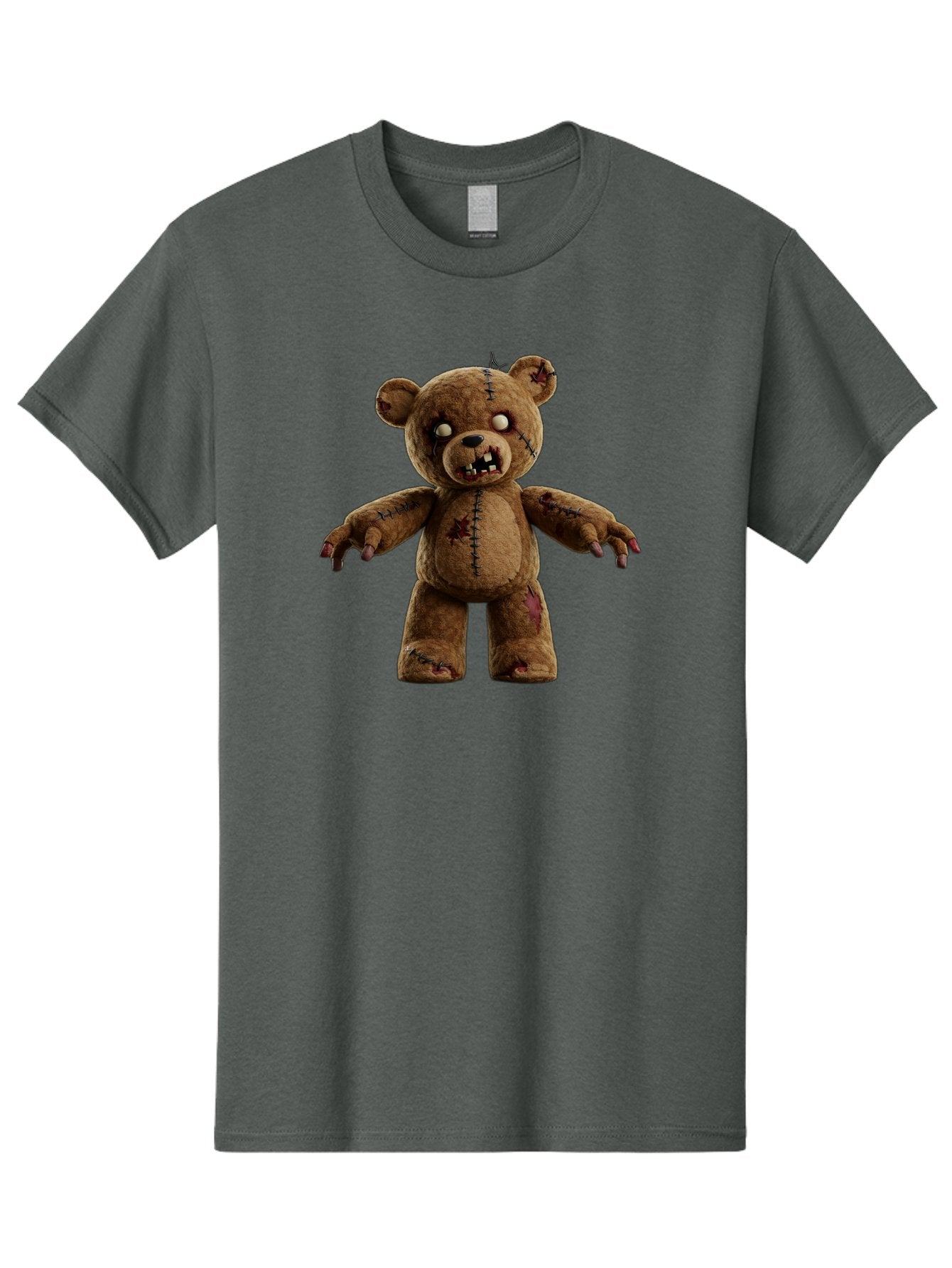 Scary-Teddy-Bear Men'S Graphic Tee, 100% Cotton, Comfortable Casual Summer Wear, Machine Washable, Vintage Camera, Old Camera, Antique Camera, Black Camera, Classic Photography, Photography Equipment, Nostalgic Device, Film Camera, Camera Art Bag008 12