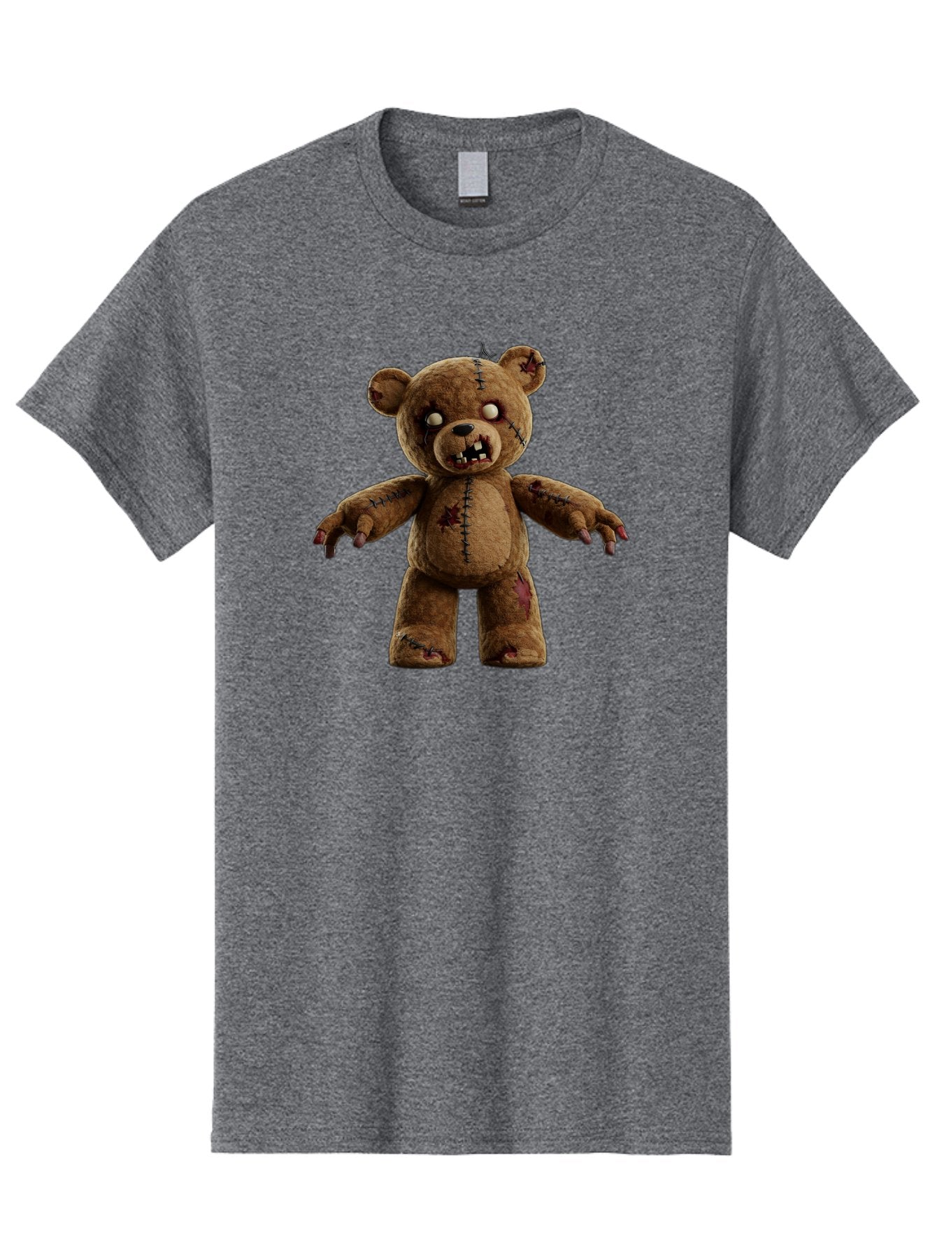 Scary-Teddy-Bear Men'S Graphic Tee, 100% Cotton, Comfortable Casual Summer Wear, Machine Washable, Vintage Camera, Old Camera, Antique Camera, Black Camera, Classic Photography, Photography Equipment, Nostalgic Device, Film Camera, Camera Art Bag008