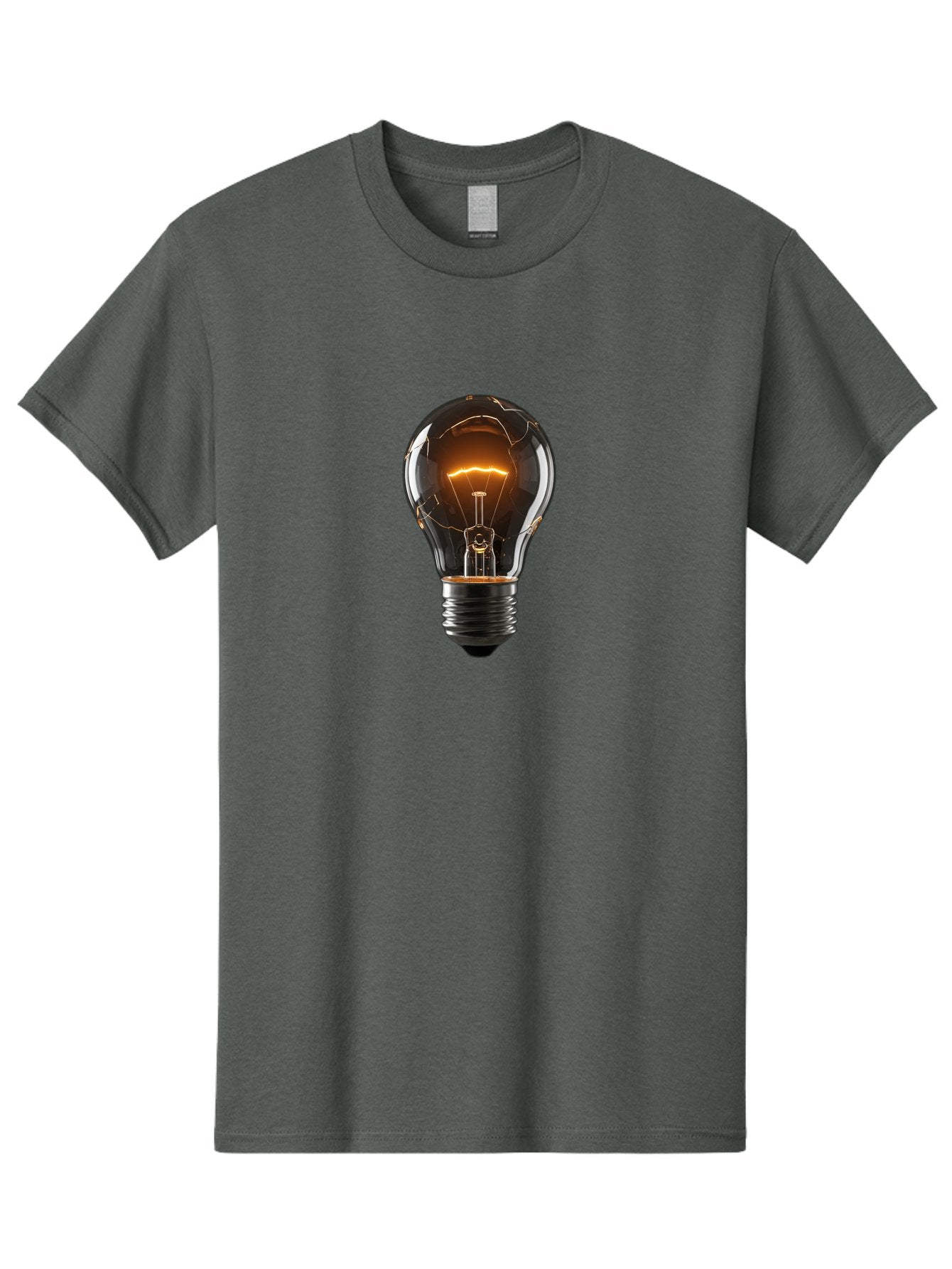 Shattered-Light-Bulb Men'S Graphic Tee, 100% Cotton, Comfortable Casual Summer Wear, Machine Washable, Vintage Camera, Old Camera, Antique Camera, Black Camera, Classic Photography, Photography Equipment, Nostalgic Device, Film Camera, Bag011 14