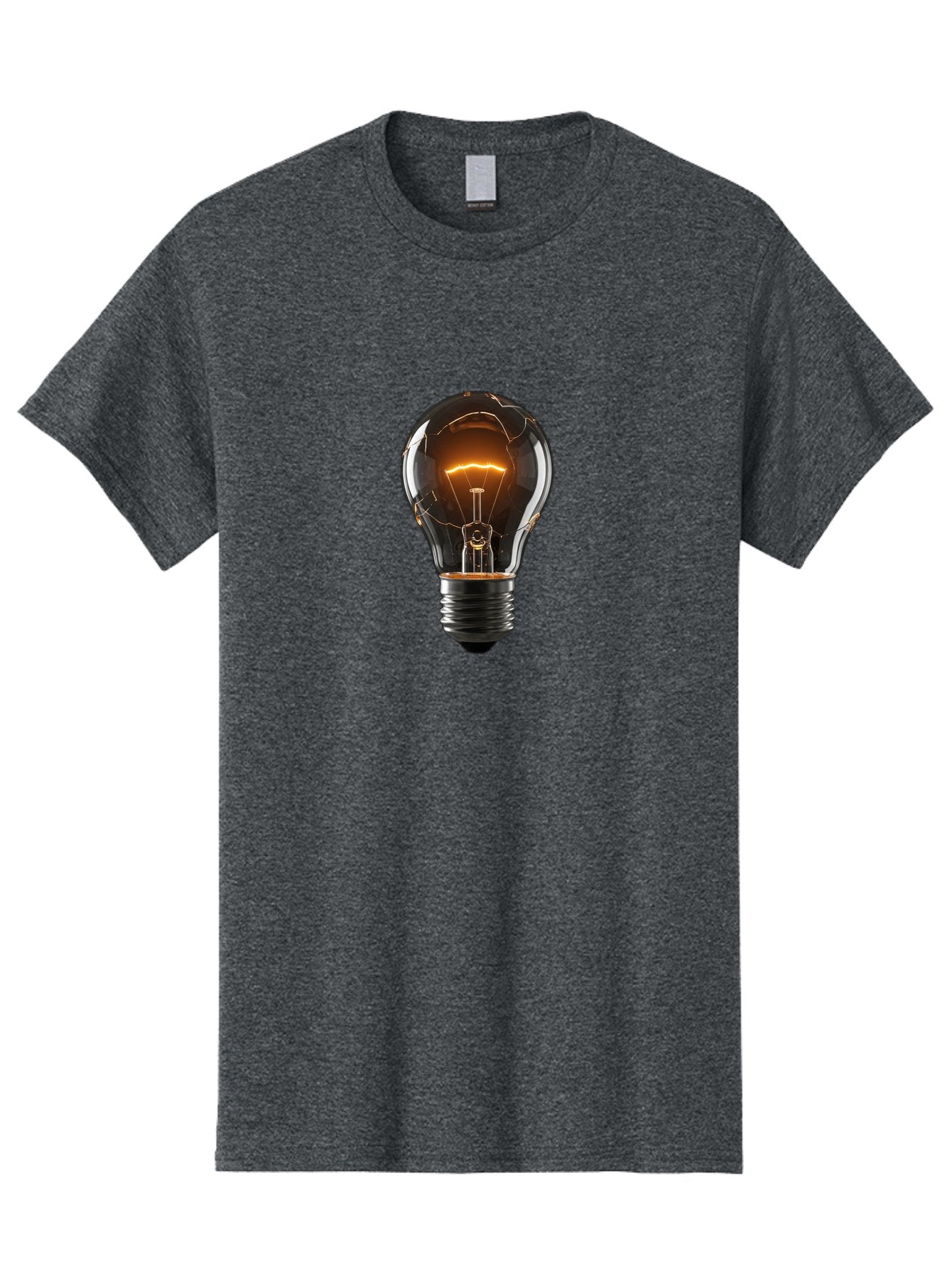 Shattered-Light-Bulb Men'S Graphic Tee, 100% Cotton, Comfortable Casual Summer Wear, Machine Washable, Vintage Camera, Old Camera, Antique Camera, Black Camera, Classic Photography, Photography Equipment, Nostalgic Device, Film Camera, Bag011 10