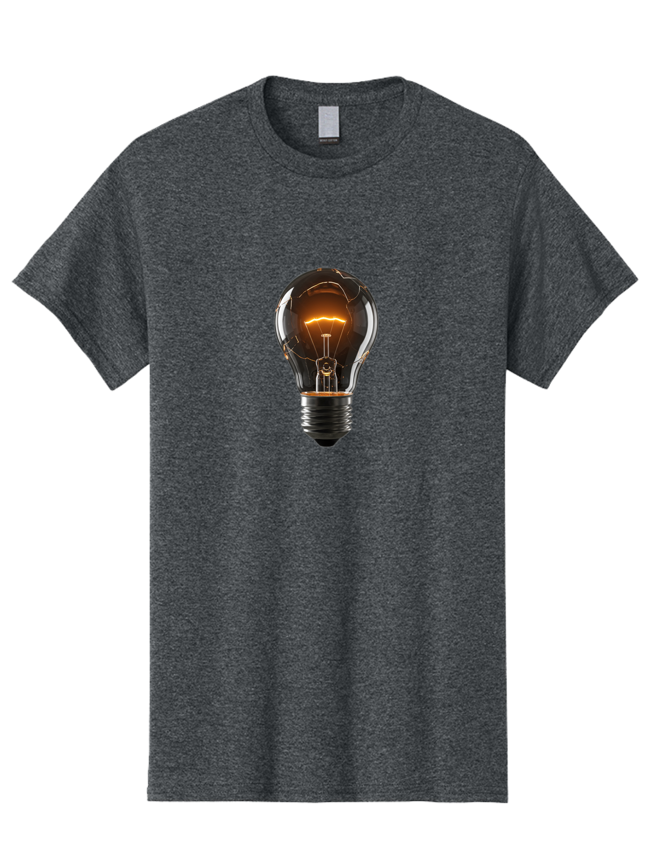Shattered-Light-Bulb Men'S Graphic Tee, 100% Cotton, Comfortable Casual Summer Wear, Machine Washable, Vintage Camera, Old Camera, Antique Camera, Black Camera, Classic Photography, Photography Equipment, Nostalgic Device, Film Camera, Bag011 14
