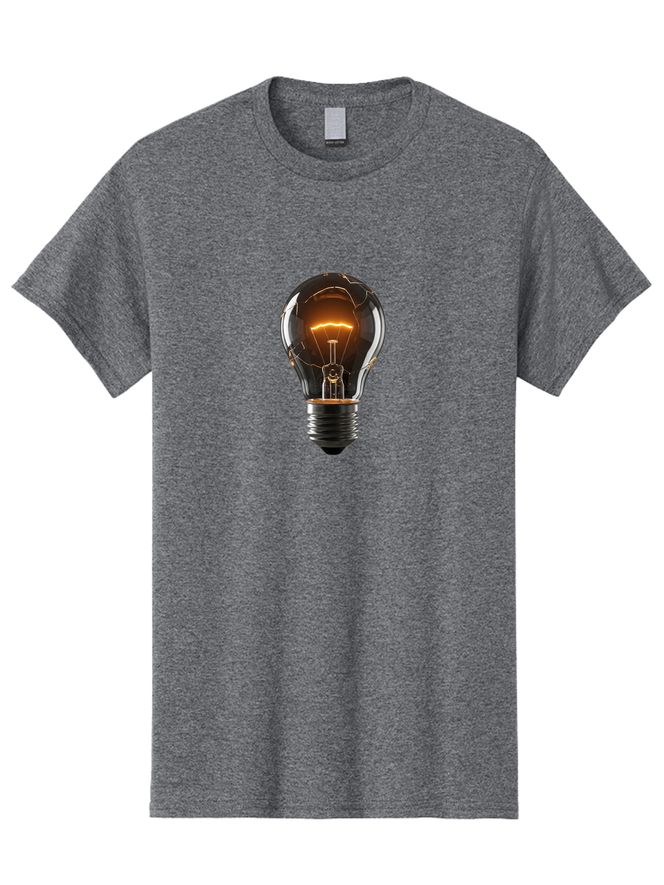 Shattered-Light-Bulb Men'S Graphic Tee, 100% Cotton, Comfortable Casual Summer Wear, Machine Washable, Vintage Camera, Old Camera, Antique Camera, Black Camera, Classic Photography, Photography Equipment, Nostalgic Device, Film Camera, Bag011 10