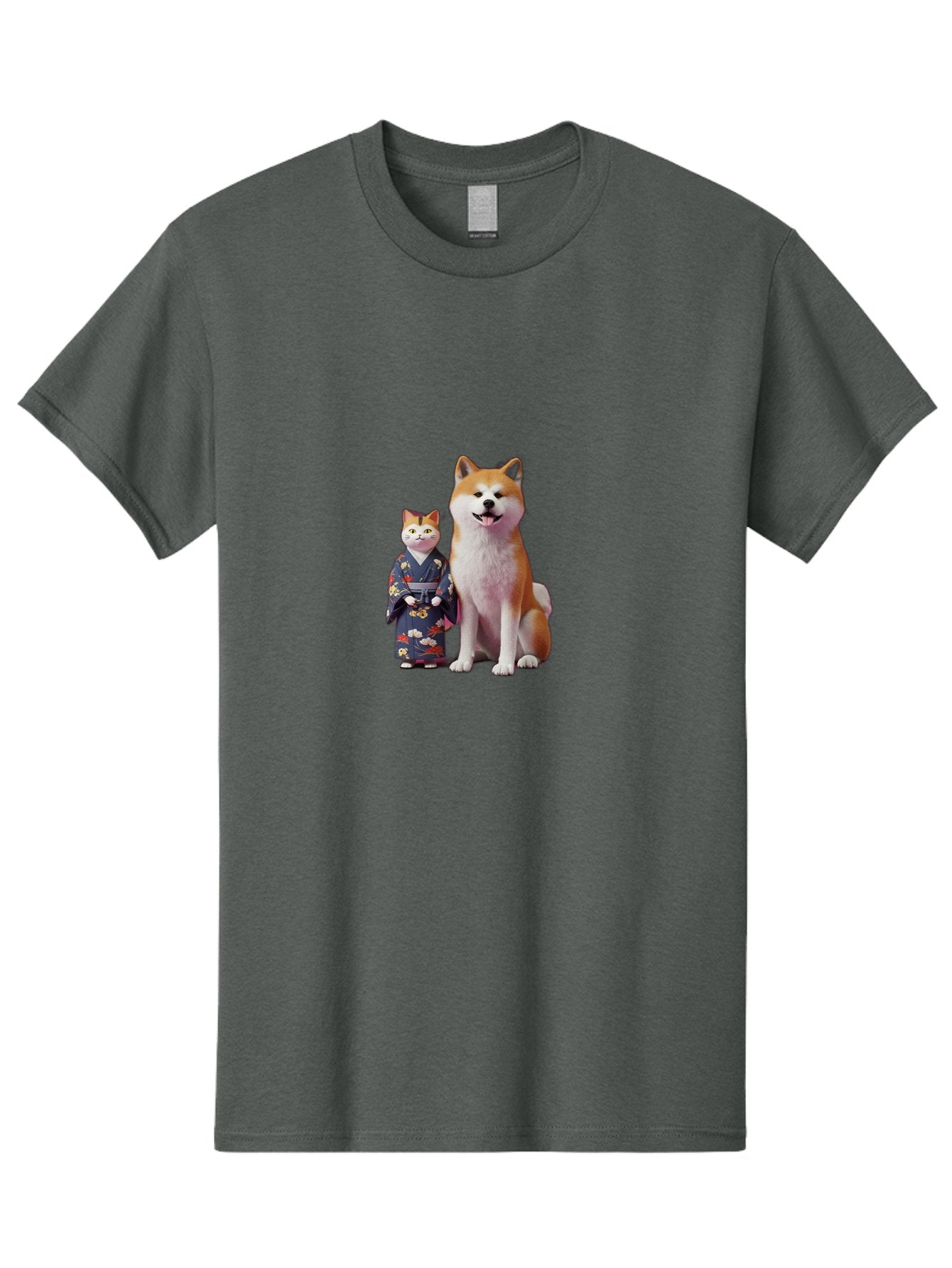 Shiba-Inu-And-Maneki-Neko Men'S Graphic Tee, 100% Cotton, Comfortable Casual Summer Wear, Machine Washable, Vintage Camera, Old Camera, Antique Camera, Black Camera, Classic Photography, Photography Equipment, Nostalgic Device, Film Camera, Bag012 5