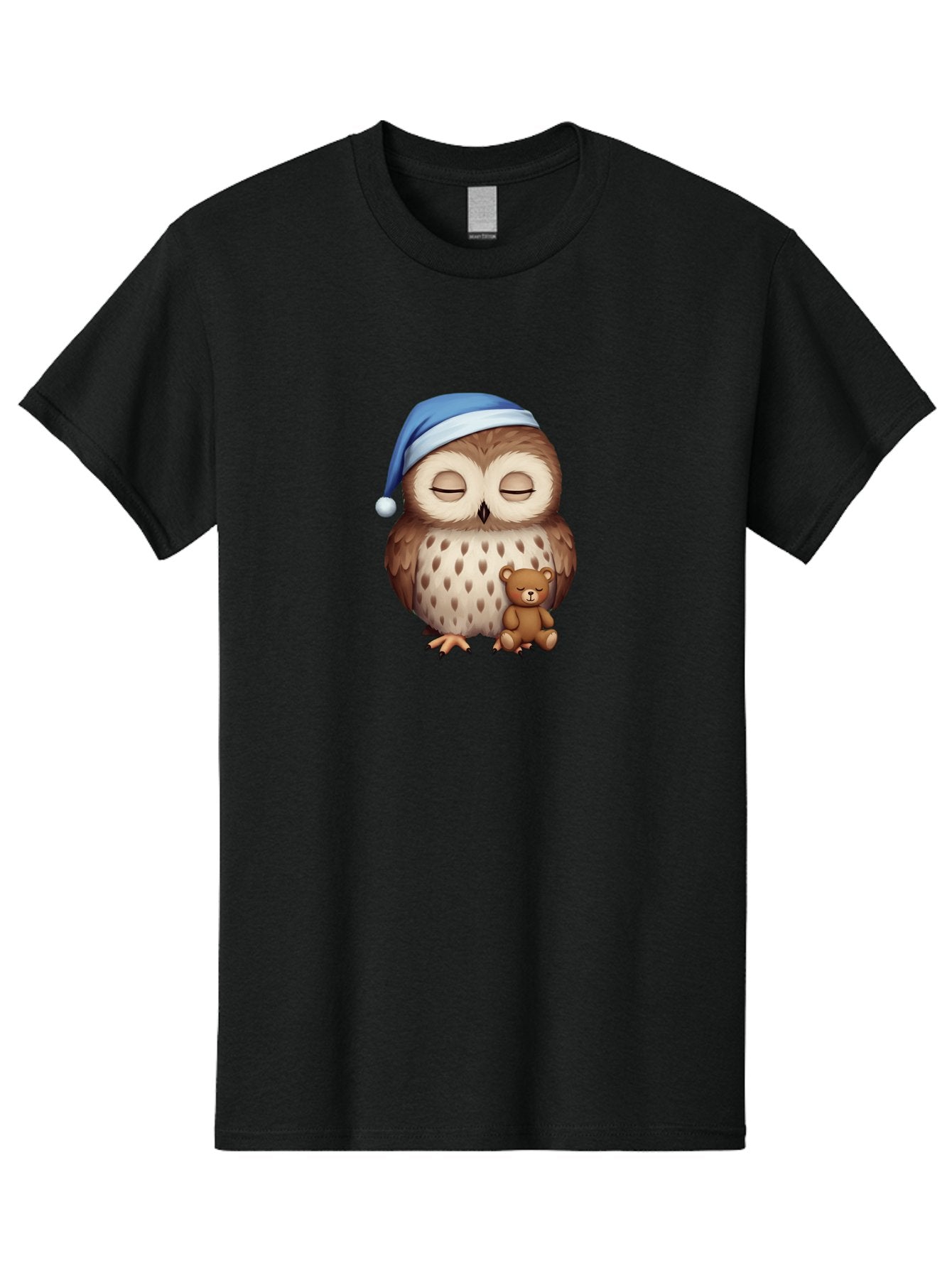 Sleeping-Owl-With-Teddy Men'S Graphic Tee, 100% Cotton, Comfortable Casual Summer Wear, Machine Washable, Vintage Camera, Old Camera, Antique Camera, Black Camera, Classic Photography, Photography Equipment, Nostalgic Device, Film Camera, Bag013 10