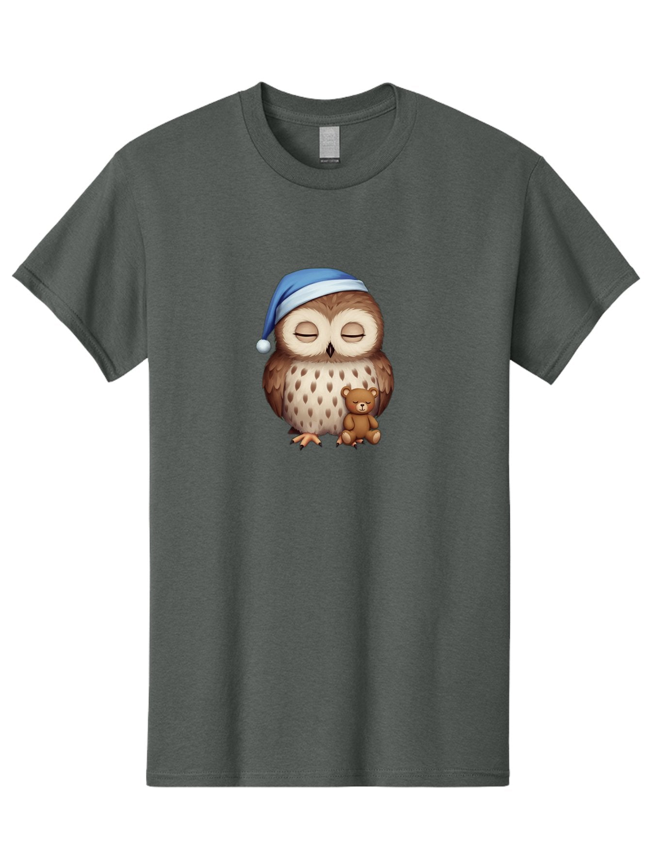 Sleeping-Owl-With-Teddy Men'S Graphic Tee, 100% Cotton, Comfortable Casual Summer Wear, Machine Washable, Vintage Camera, Old Camera, Antique Camera, Black Camera, Classic Photography, Photography Equipment, Nostalgic Device, Film Camera, Bag013 13