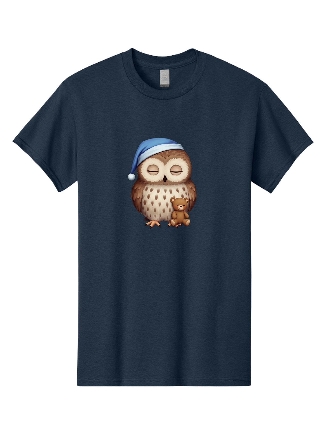 Sleeping-Owl-With-Teddy Men'S Graphic Tee, 100% Cotton, Comfortable Casual Summer Wear, Machine Washable, Vintage Camera, Old Camera, Antique Camera, Black Camera, Classic Photography, Photography Equipment, Nostalgic Device, Film Camera, Bag013 14