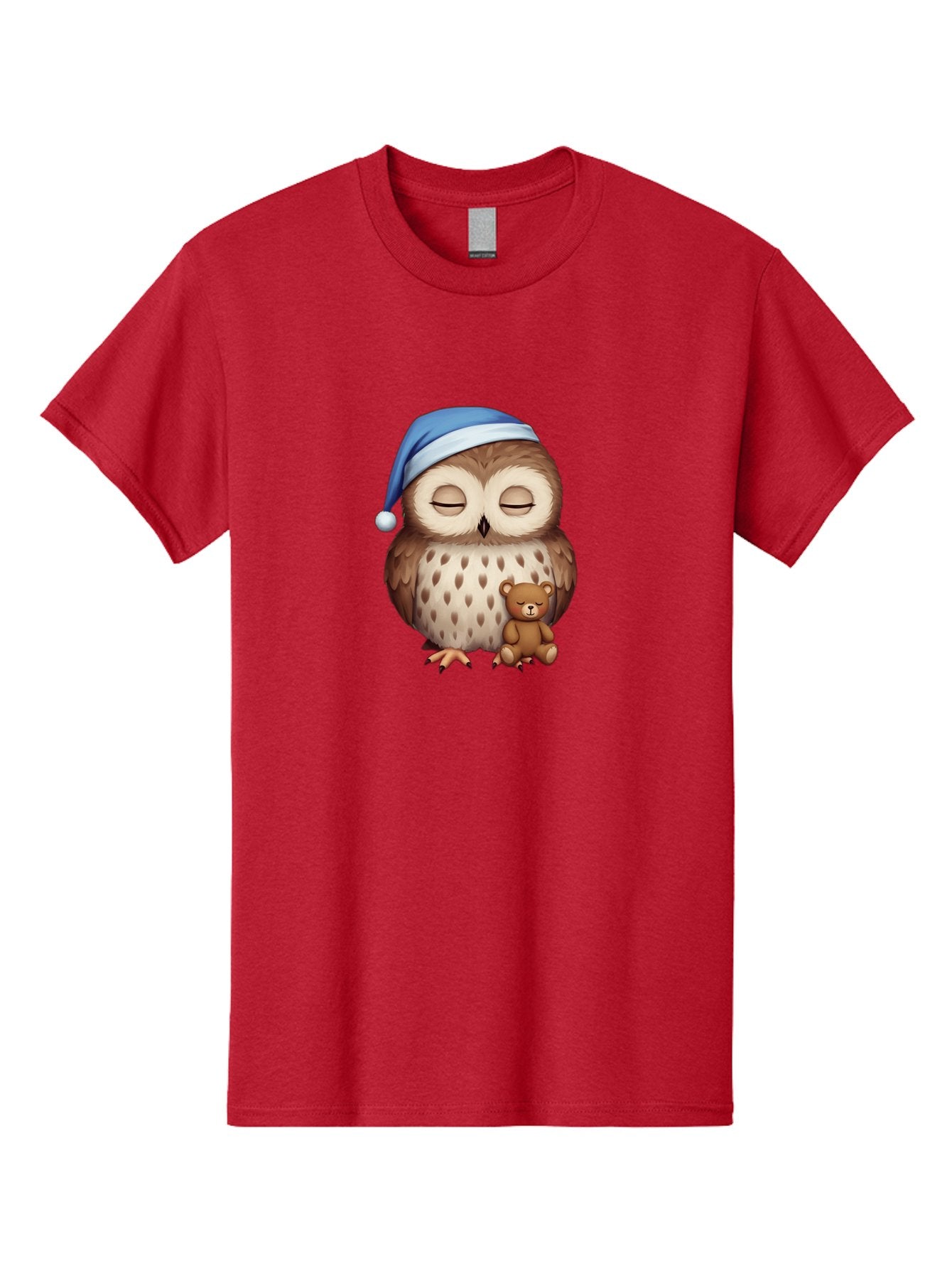 Sleeping-Owl-With-Teddy Men'S Graphic Tee, 100% Cotton, Comfortable Casual Summer Wear, Machine Washable, Vintage Camera, Old Camera, Antique Camera, Black Camera, Classic Photography, Photography Equipment, Nostalgic Device, Film Camera, Bag013 8