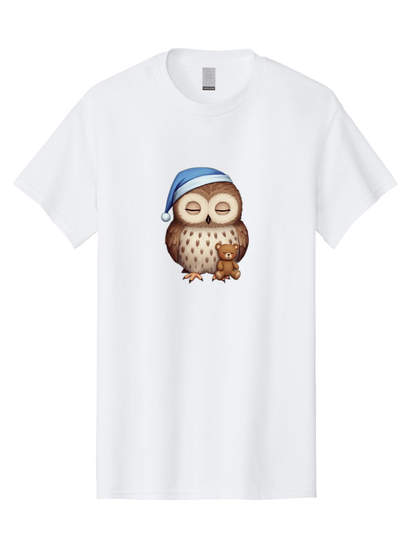 Sleeping-Owl-With-Teddy Men'S Graphic Tee, 100% Cotton, Comfortable Casual Summer Wear, Machine Washable, Vintage Camera, Old Camera, Antique Camera, Black Camera, Classic Photography, Photography Equipment, Nostalgic Device, Film Camera, Bag013 15