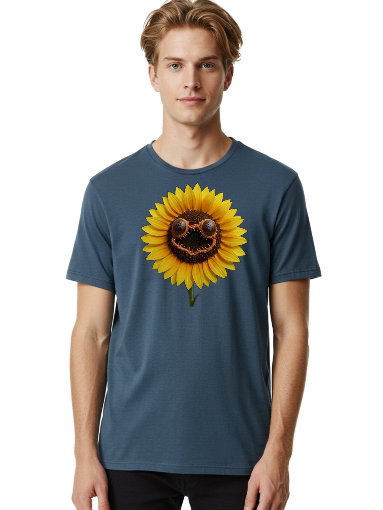 Smiling-Sunflower Men'S Graphic Tee, 100% Cotton, Comfortable Casual Summer Wear, Machine Washable, Vintage Camera, Old Camera, Antique Camera, Black Camera, Classic Photography, Photography Equipment, Nostalgic Device, Film Camera, Camera Art Bag014 26