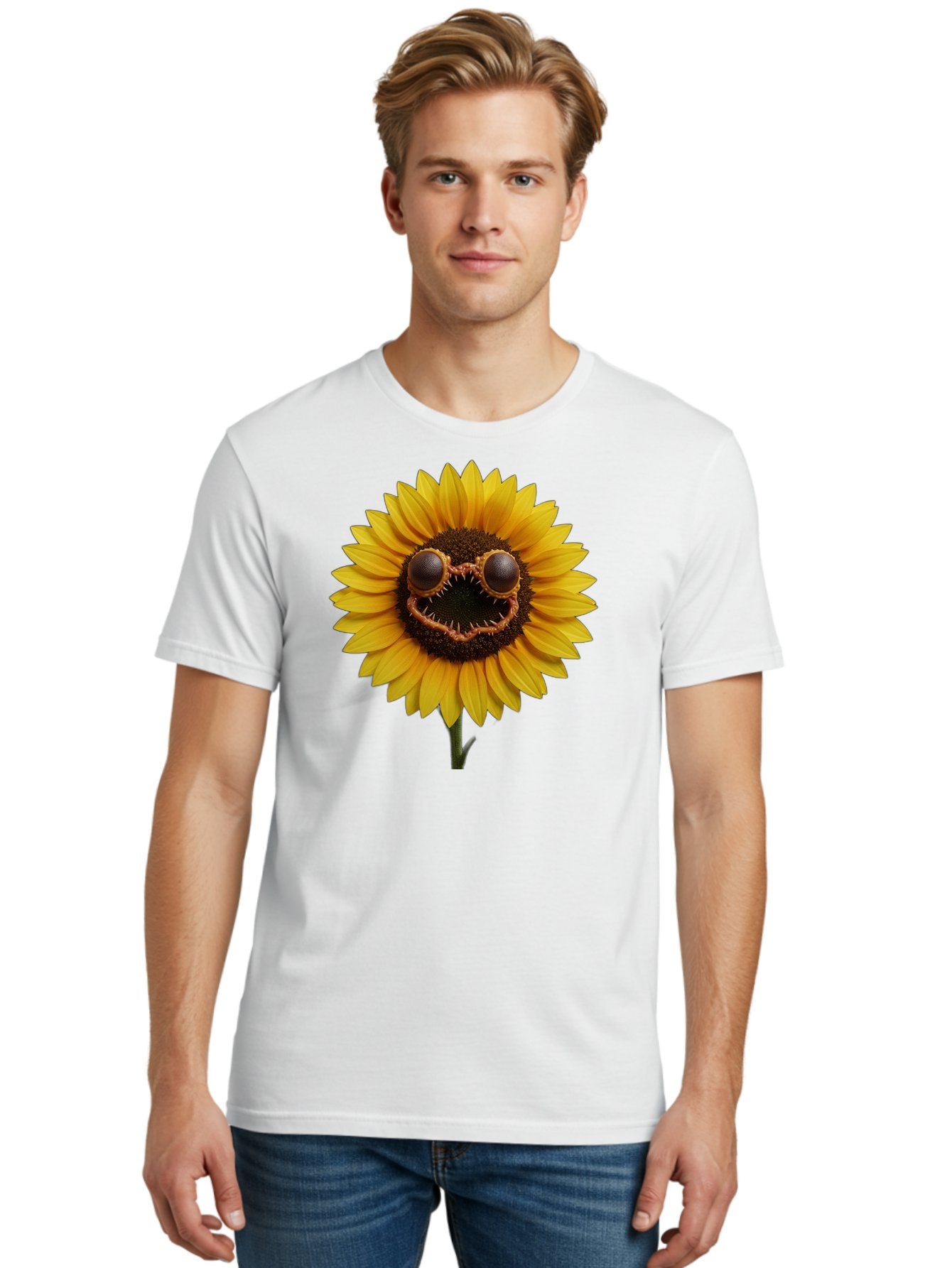 Smiling-Sunflower Men'S Graphic Tee, 100% Cotton, Comfortable Casual Summer Wear, Machine Washable, Vintage Camera, Old Camera, Antique Camera, Black Camera, Classic Photography, Photography Equipment, Nostalgic Device, Film Camera, Camera Art Bag014 23