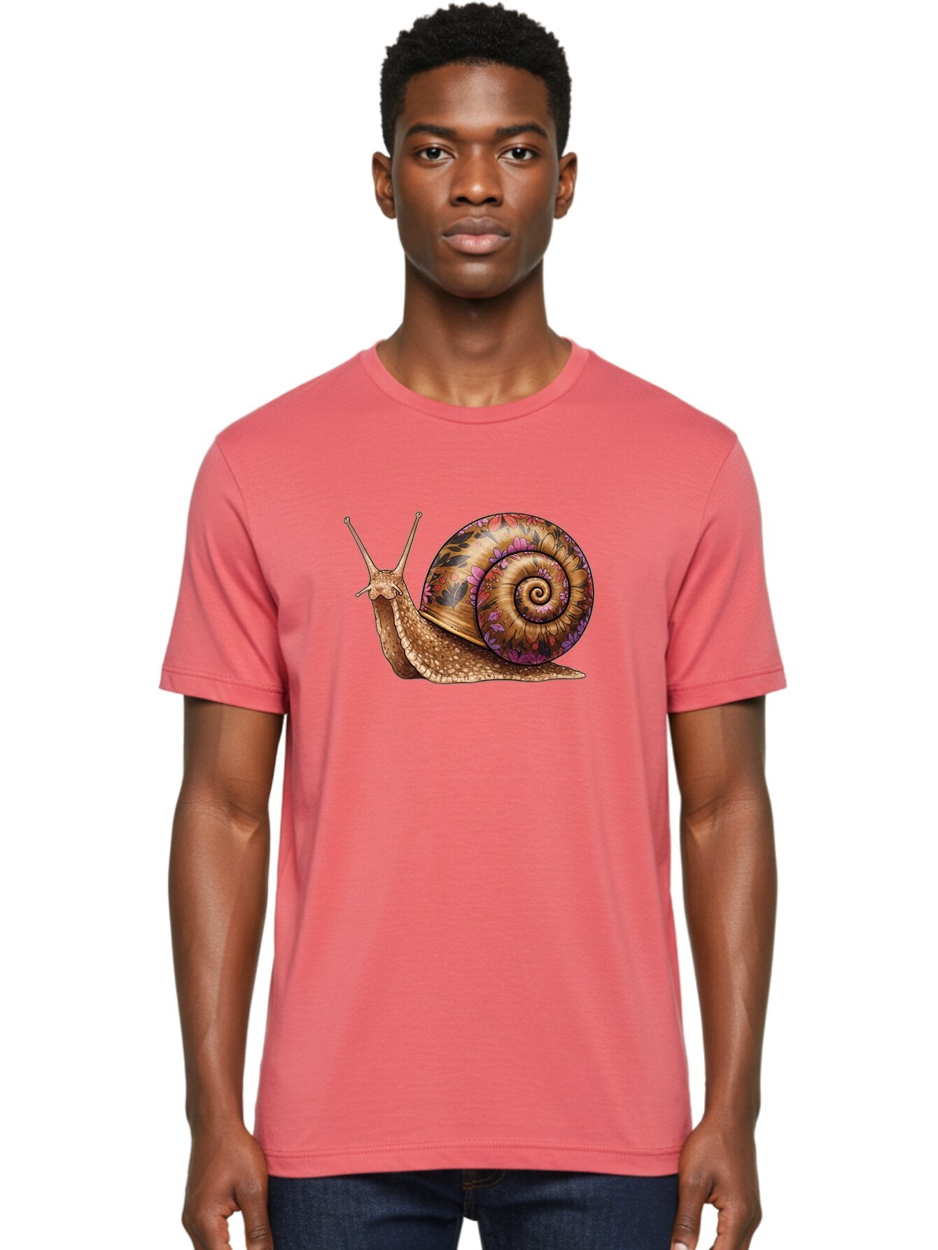 Snail-1 Men'S Graphic Tee, 100% Cotton, Comfortable Casual Summer Wear, Machine Washable, Vintage Camera, Old Camera, Antique Camera, Black Camera, Classic Photography, Photography Equipment, Nostalgic Device, Film Camera, Camera Art Bag015 18