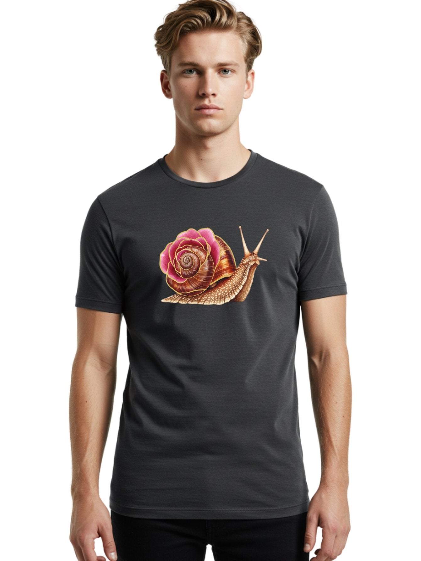 Snail-Shell Men'S Graphic Tee, 100% Cotton, Comfortable Casual Summer Wear, Machine Washable, Vintage Camera, Old Camera, Antique Camera, Black Camera, Classic Photography, Photography Equipment, Nostalgic Device, Film Camera, Camera Art Bag018 29
