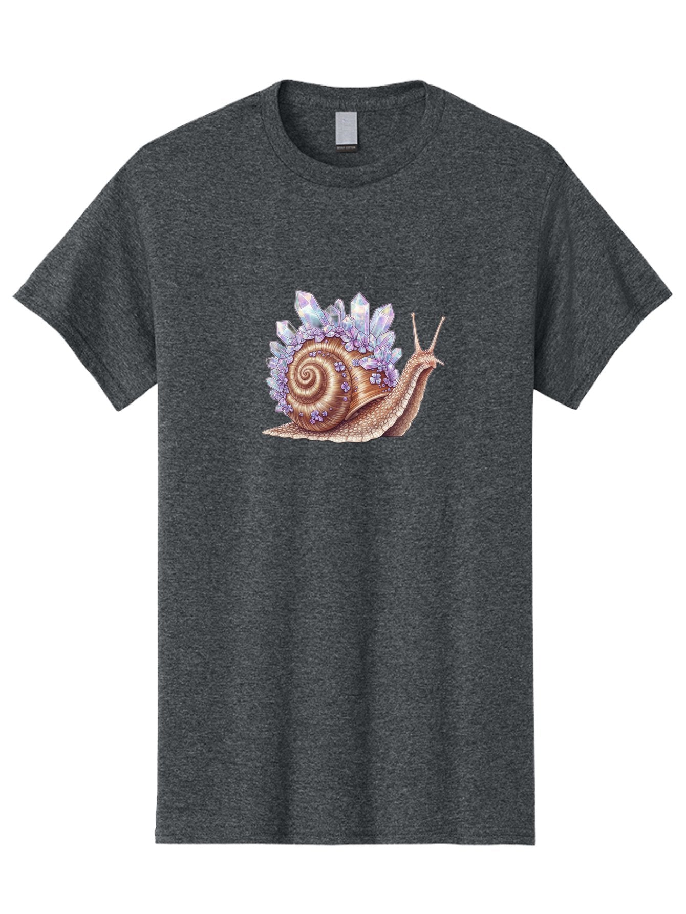 Snail-With-Crystals Men'S Graphic Tee, 100% Cotton, Comfortable Casual Summer Wear, Machine Washable, Vintage Camera, Old Camera, Antique Camera, Black Camera, Classic Photography, Photography Equipment, Nostalgic Device, Film Camera, Bag019 7