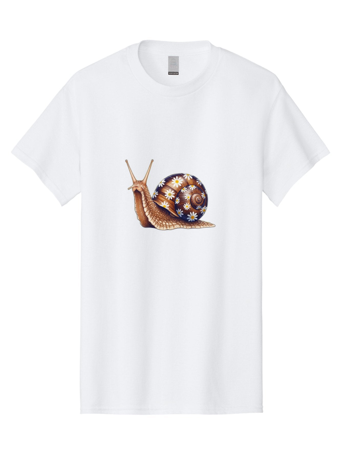 Snail-With-Flowers Men'S Graphic Tee, 100% Cotton, Comfortable Casual Summer Wear, Machine Washable, Vintage Camera, Old Camera, Antique Camera, Black Camera, Classic Photography, Photography Equipment, Nostalgic Device, Film Camera, Bag022 4