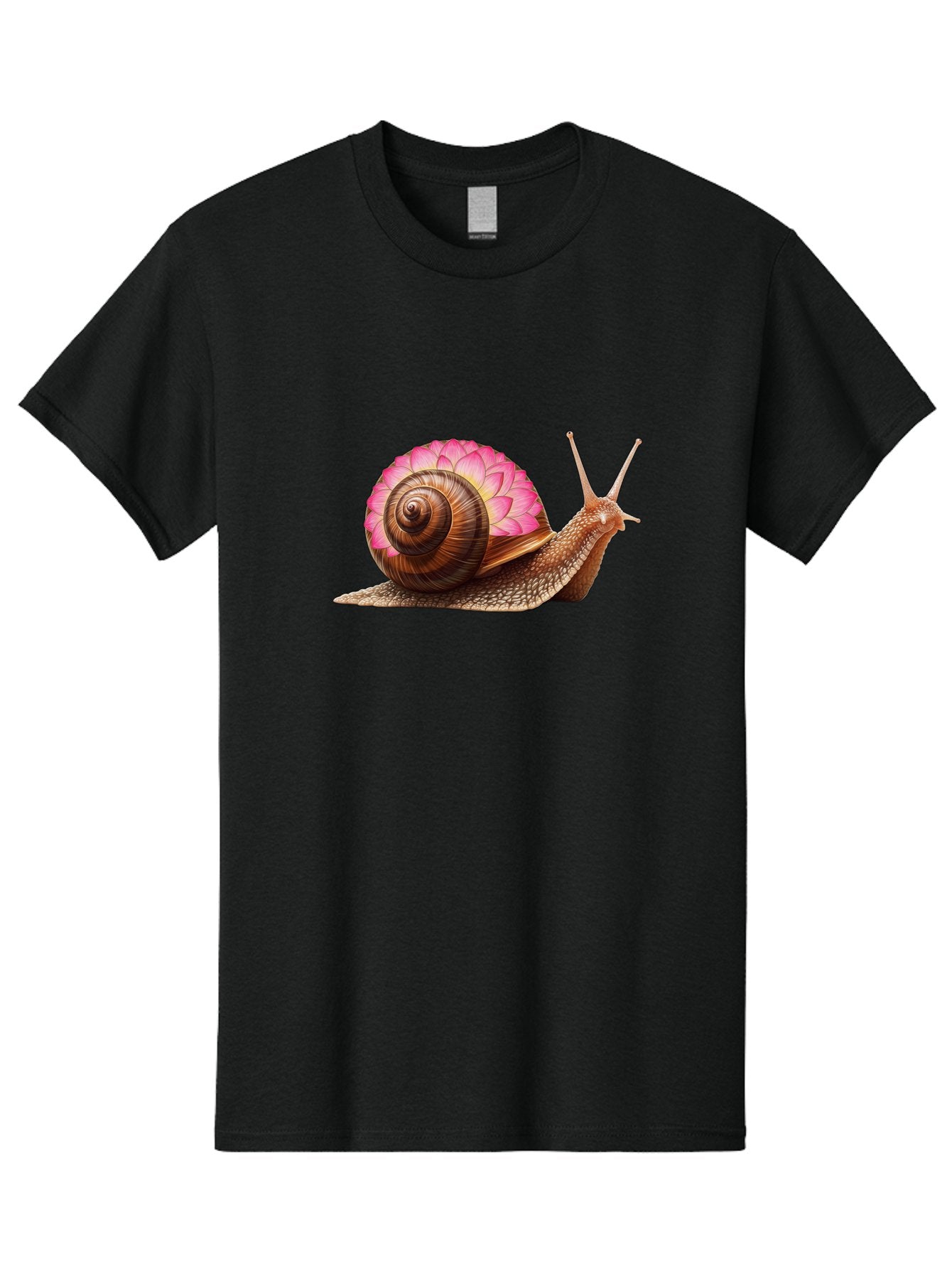 Snail-With-Lotus-Flower-Shell Men'S Graphic Tee, 100% Cotton, Comfortable Casual Summer Wear, Machine Washable, Vintage Camera, Old Camera, Antique Camera, Black Camera, Classic Photography, Photography Equipment, Nostalgic Device, Bag023 15
