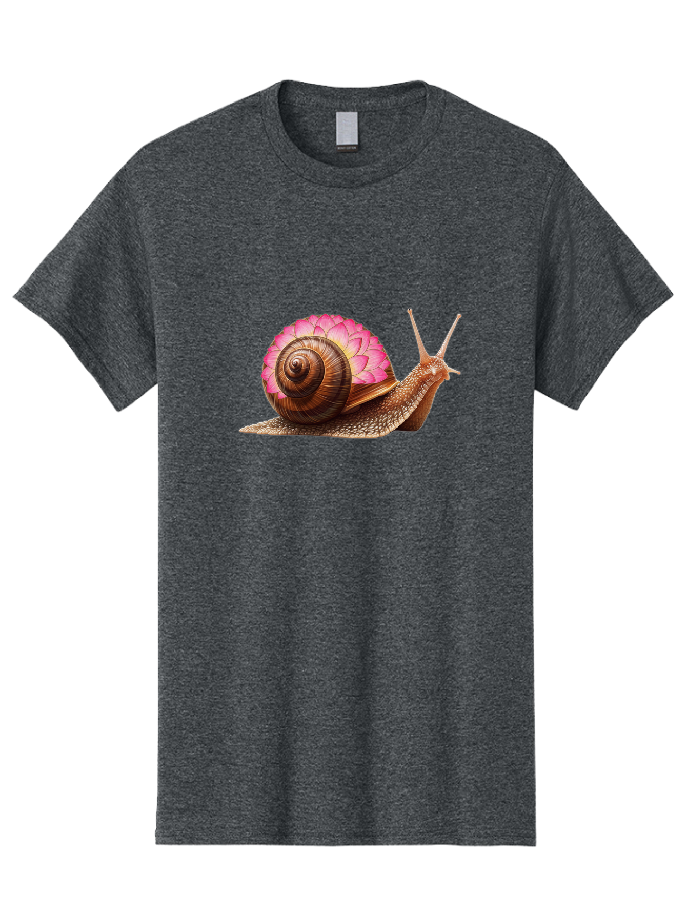Snail-With-Lotus-Flower-Shell Men'S Graphic Tee, 100% Cotton, Comfortable Casual Summer Wear, Machine Washable, Vintage Camera, Old Camera, Antique Camera, Black Camera, Classic Photography, Photography Equipment, Nostalgic Device, Bag023 7