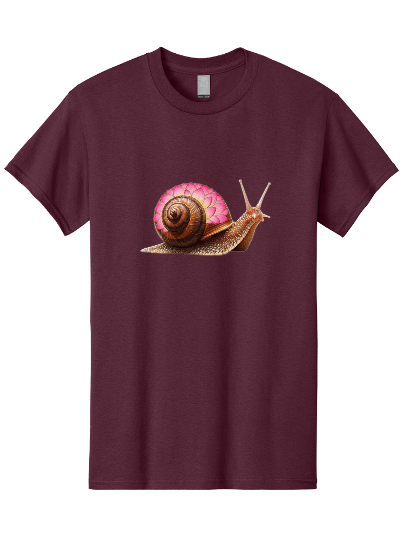Snail-With-Lotus-Flower-Shell Men'S Graphic Tee, 100% Cotton, Comfortable Casual Summer Wear, Machine Washable, Vintage Camera, Old Camera, Antique Camera, Black Camera, Classic Photography, Photography Equipment, Nostalgic Device, Bag023
