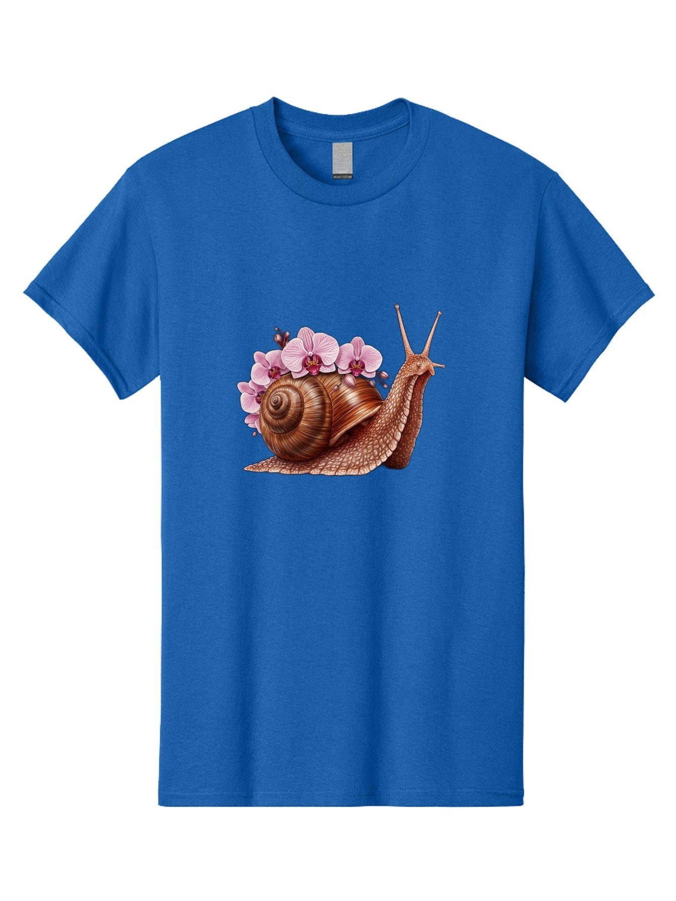 Snail-With-Orchids Men'S Graphic Tee, 100% Cotton, Comfortable Casual Summer Wear, Machine Washable, Vintage Camera, Old Camera, Antique Camera, Black Camera, Classic Photography, Photography Equipment, Nostalgic Device, Film Camera, Bag024 7