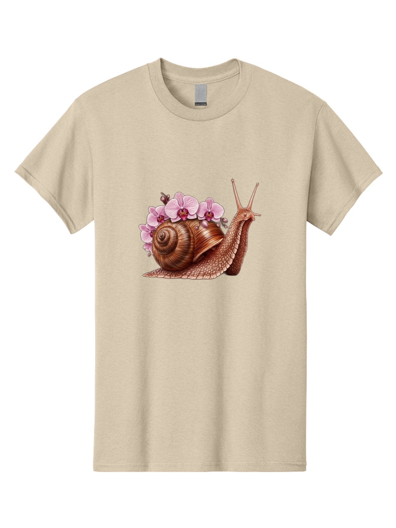 Snail-With-Orchids Men'S Graphic Tee, 100% Cotton, Comfortable Casual Summer Wear, Machine Washable, Vintage Camera, Old Camera, Antique Camera, Black Camera, Classic Photography, Photography Equipment, Nostalgic Device, Film Camera, Bag024