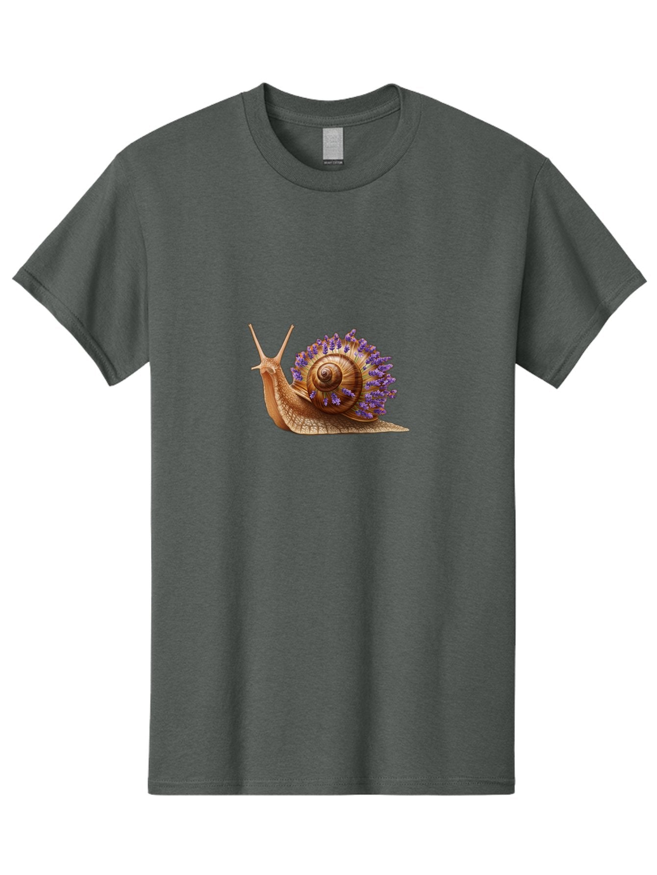Snail-With-Purple-Flowers Men'S Graphic Tee, 100% Cotton, Comfortable Casual Summer Wear, Machine Washable, Vintage Camera, Old Camera, Antique Camera, Black Camera, Classic Photography, Photography Equipment, Nostalgic Device, Film Camera, Bag026 3