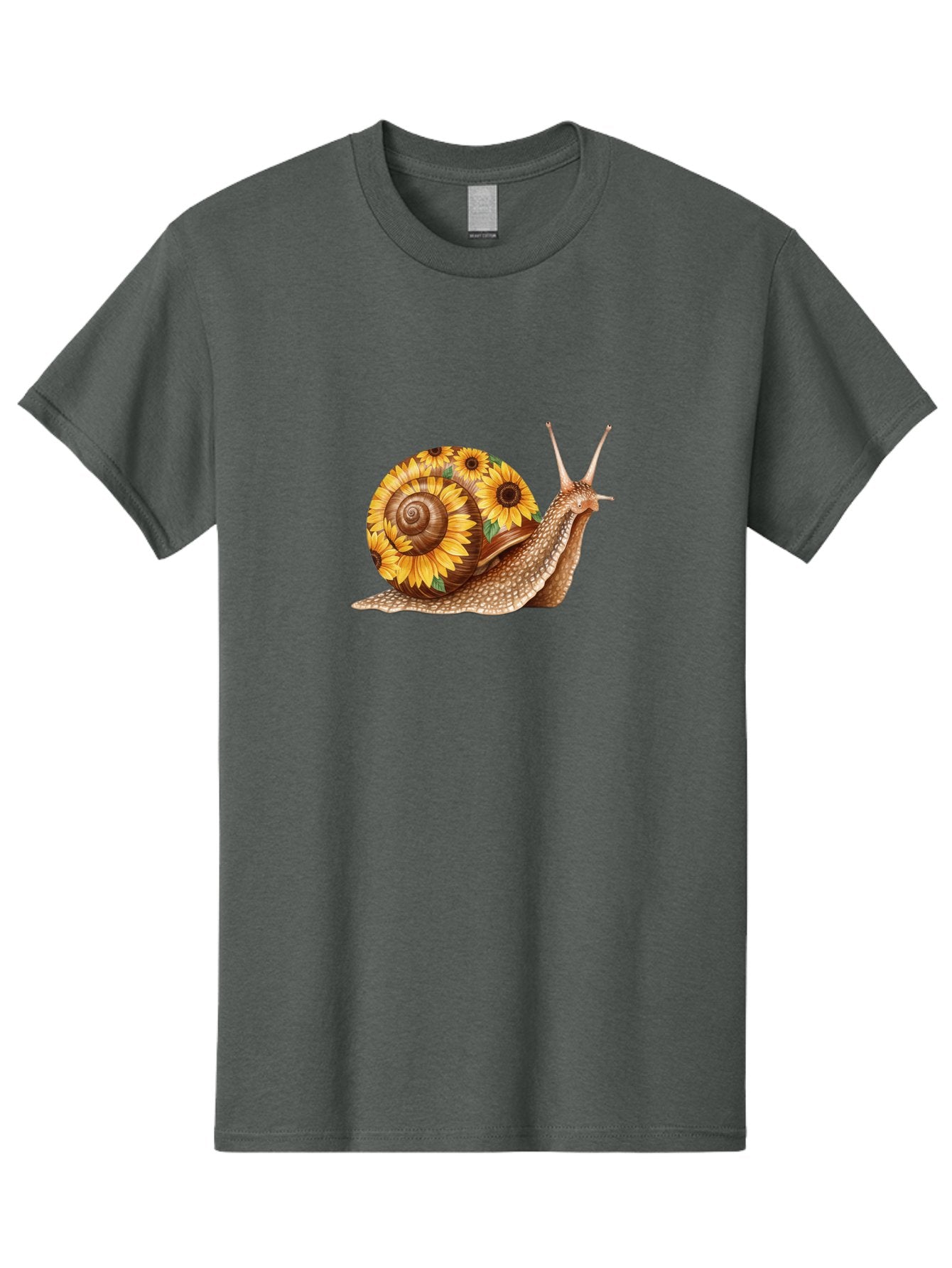 Snail-With-Sunflowers Men'S Graphic Tee, 100% Cotton, Comfortable Casual Summer Wear, Machine Washable, Vintage Camera, Old Camera, Antique Camera, Black Camera, Classic Photography, Photography Equipment, Nostalgic Device, Film Camera, Bag029 12