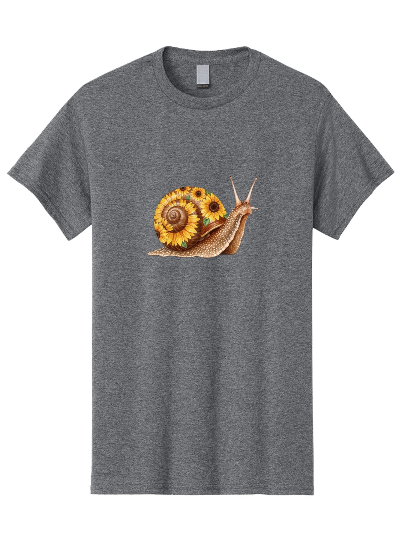 Snail-With-Sunflowers Men'S Graphic Tee, 100% Cotton, Comfortable Casual Summer Wear, Machine Washable, Vintage Camera, Old Camera, Antique Camera, Black Camera, Classic Photography, Photography Equipment, Nostalgic Device, Film Camera, Bag029 15
