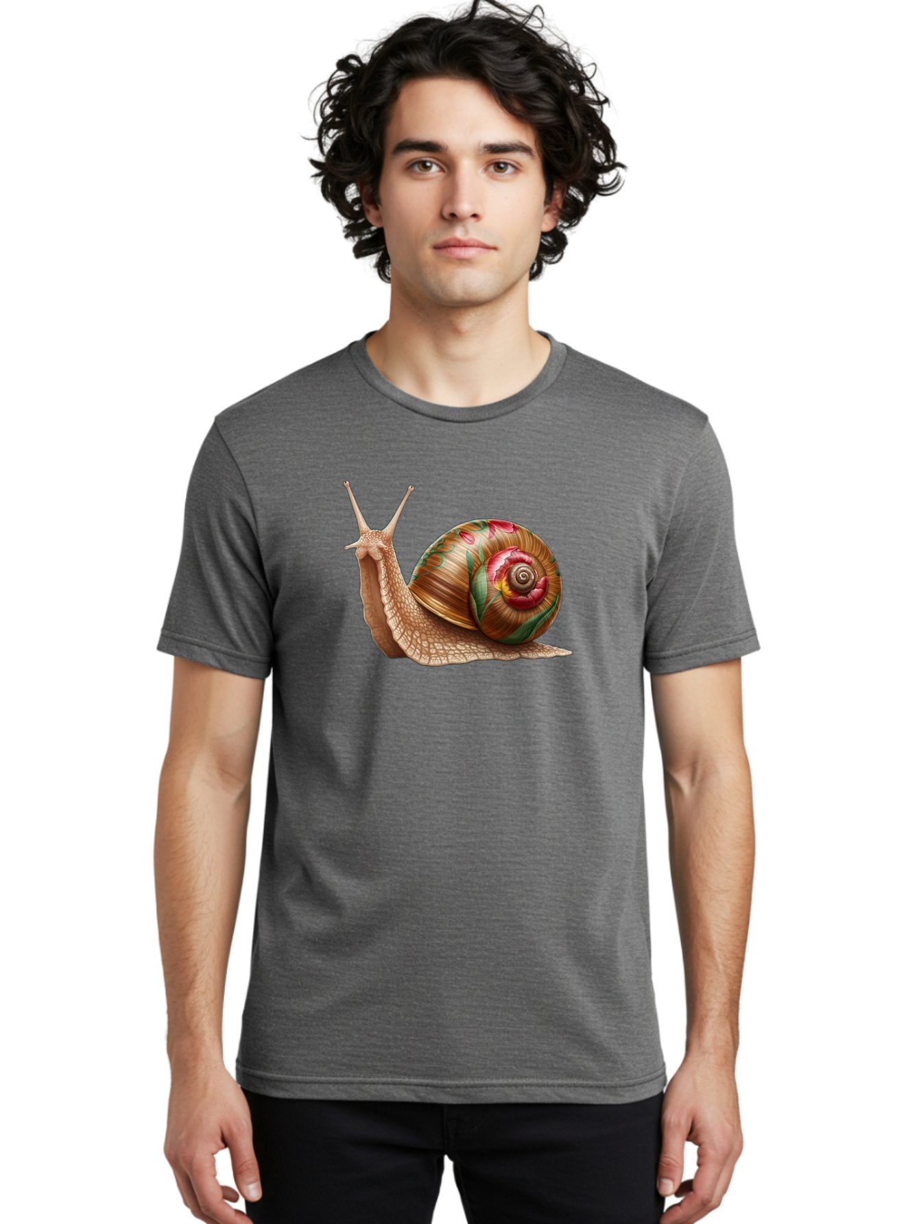 Snail Men'S Graphic Tee, 100% Cotton, Comfortable Casual Summer Wear, Machine Washable, Vintage Camera, Old Camera, Antique Camera, Black Camera, Classic Photography, Photography Equipment, Nostalgic Device, Film Camera, Camera Art Bag031 21