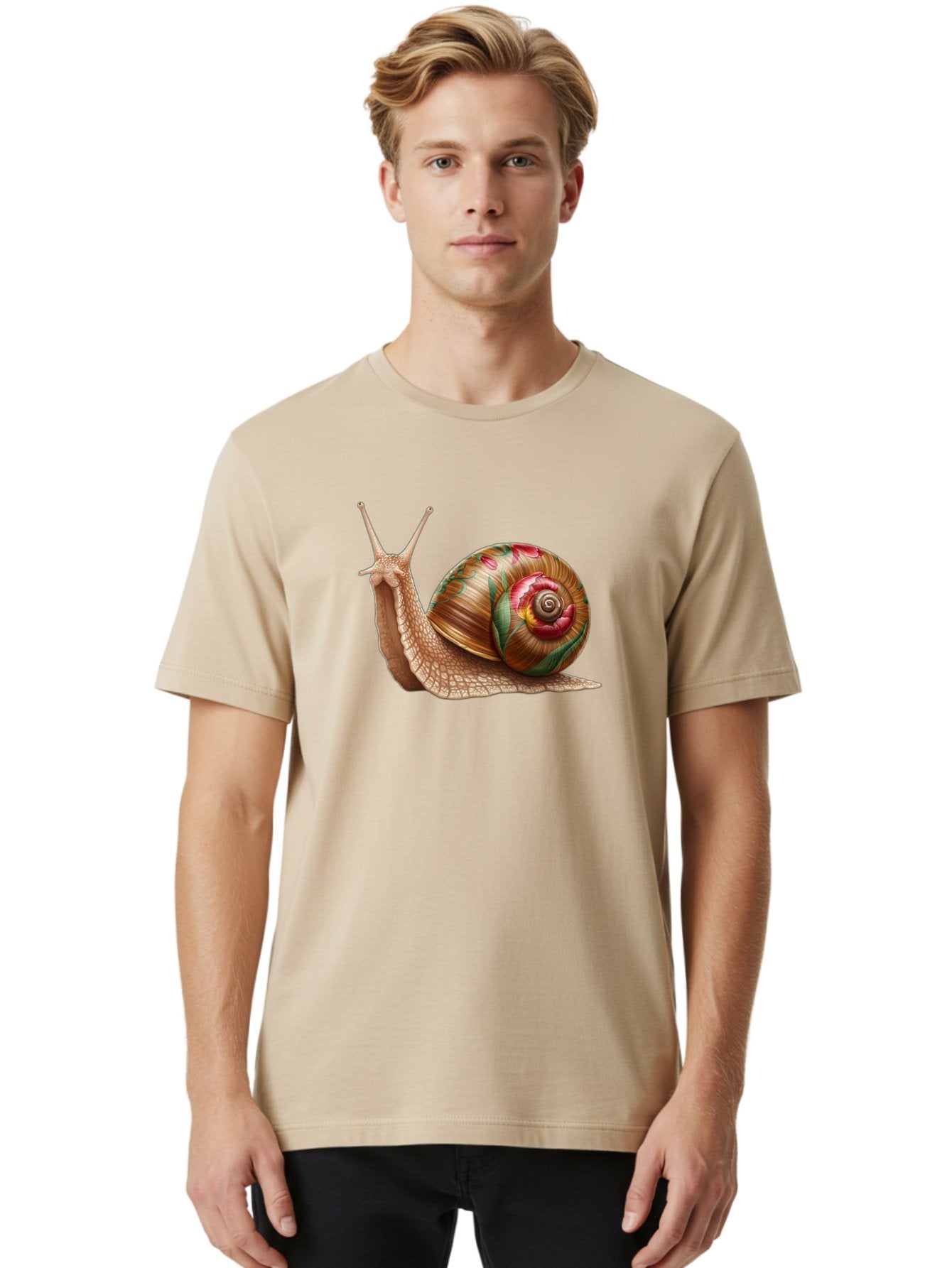 Snail Men'S Graphic Tee, 100% Cotton, Comfortable Casual Summer Wear, Machine Washable, Vintage Camera, Old Camera, Antique Camera, Black Camera, Classic Photography, Photography Equipment, Nostalgic Device, Film Camera, Camera Art Bag031 17