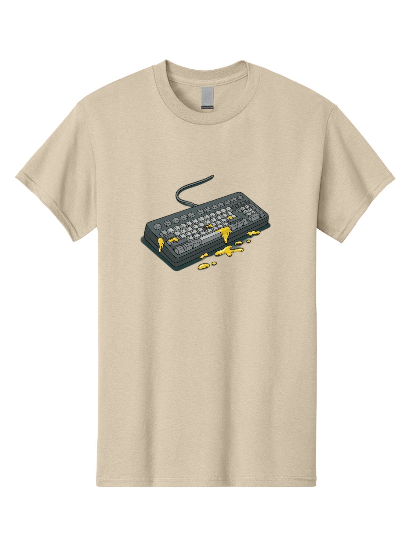 Spilled-Coffee-On-Keyboard Men'S Graphic Tee, 100% Cotton, Comfortable Casual Summer Wear, Machine Washable, Vintage Camera, Old Camera, Antique Camera, Black Camera, Classic Photography, Photography Equipment, Nostalgic Device, Film Camera, Bag032 11