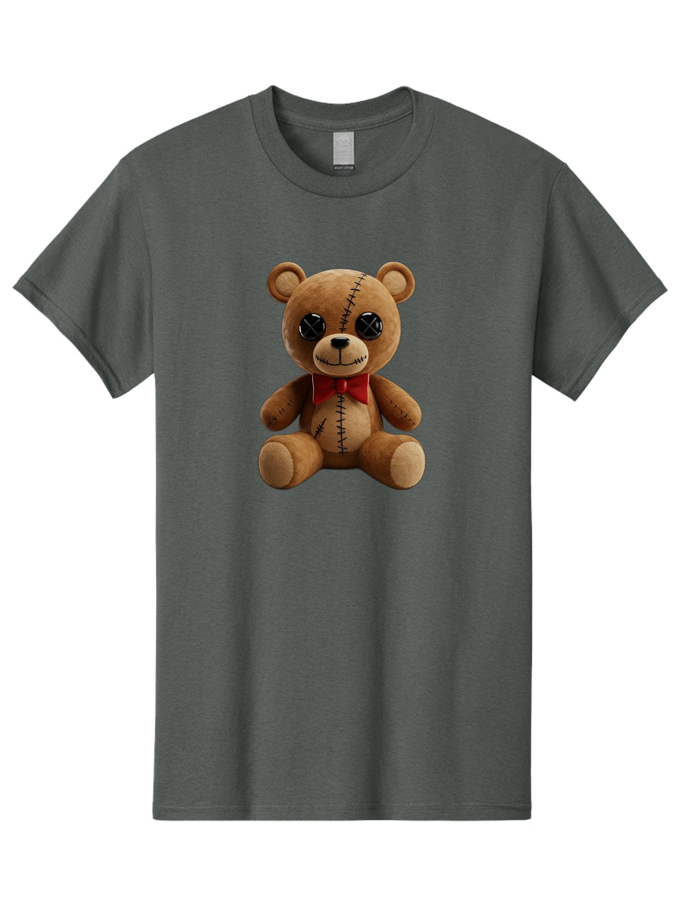 Stuffed-Teddy-Bear Men'S Graphic Tee, 100% Cotton, Comfortable Casual Summer Wear, Machine Washable, Vintage Camera, Old Camera, Antique Camera, Black Camera, Classic Photography, Photography Equipment, Nostalgic Device, Film Camera, Bag036 13