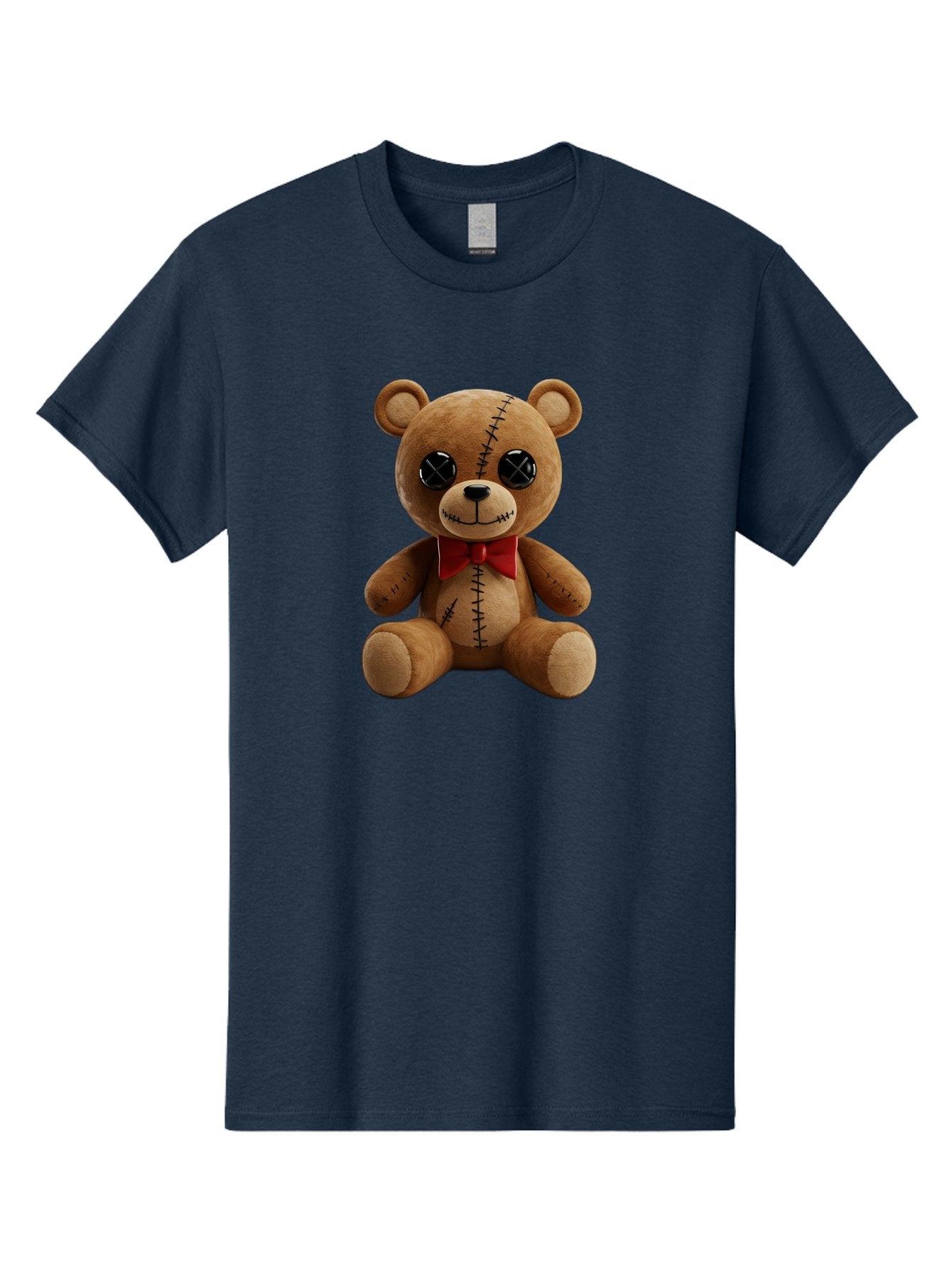 Stuffed-Teddy-Bear Men'S Graphic Tee, 100% Cotton, Comfortable Casual Summer Wear, Machine Washable, Vintage Camera, Old Camera, Antique Camera, Black Camera, Classic Photography, Photography Equipment, Nostalgic Device, Film Camera, Bag036 12