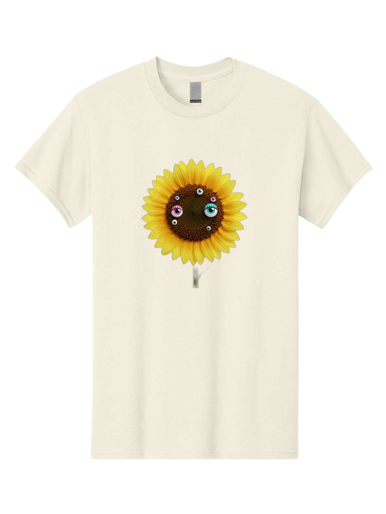 Sunflower-Eyes-1 Men'S Graphic Tee, 100% Cotton, Comfortable Casual Summer Wear, Machine Washable, Vintage Camera, Old Camera, Antique Camera, Black Camera, Classic Photography, Photography Equipment, Nostalgic Device, Film Camera, Camera Art Bag037 14