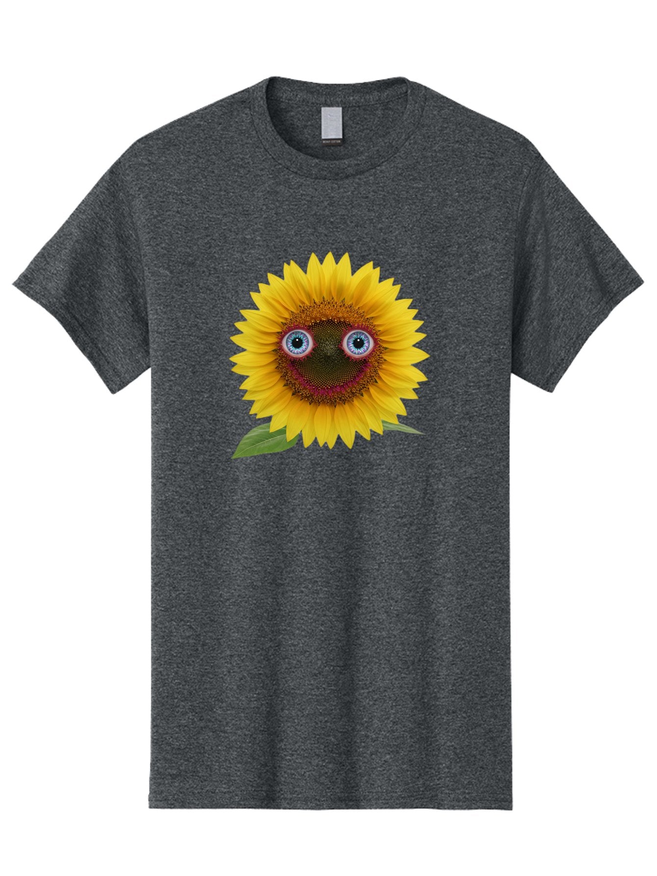 Sunflower-Smiley Men'S Graphic Tee, 100% Cotton, Comfortable Casual Summer Wear, Machine Washable, Vintage Camera, Old Camera, Antique Camera, Black Camera, Classic Photography, Photography Equipment, Nostalgic Device, Film Camera, Camera Art Bag040 11