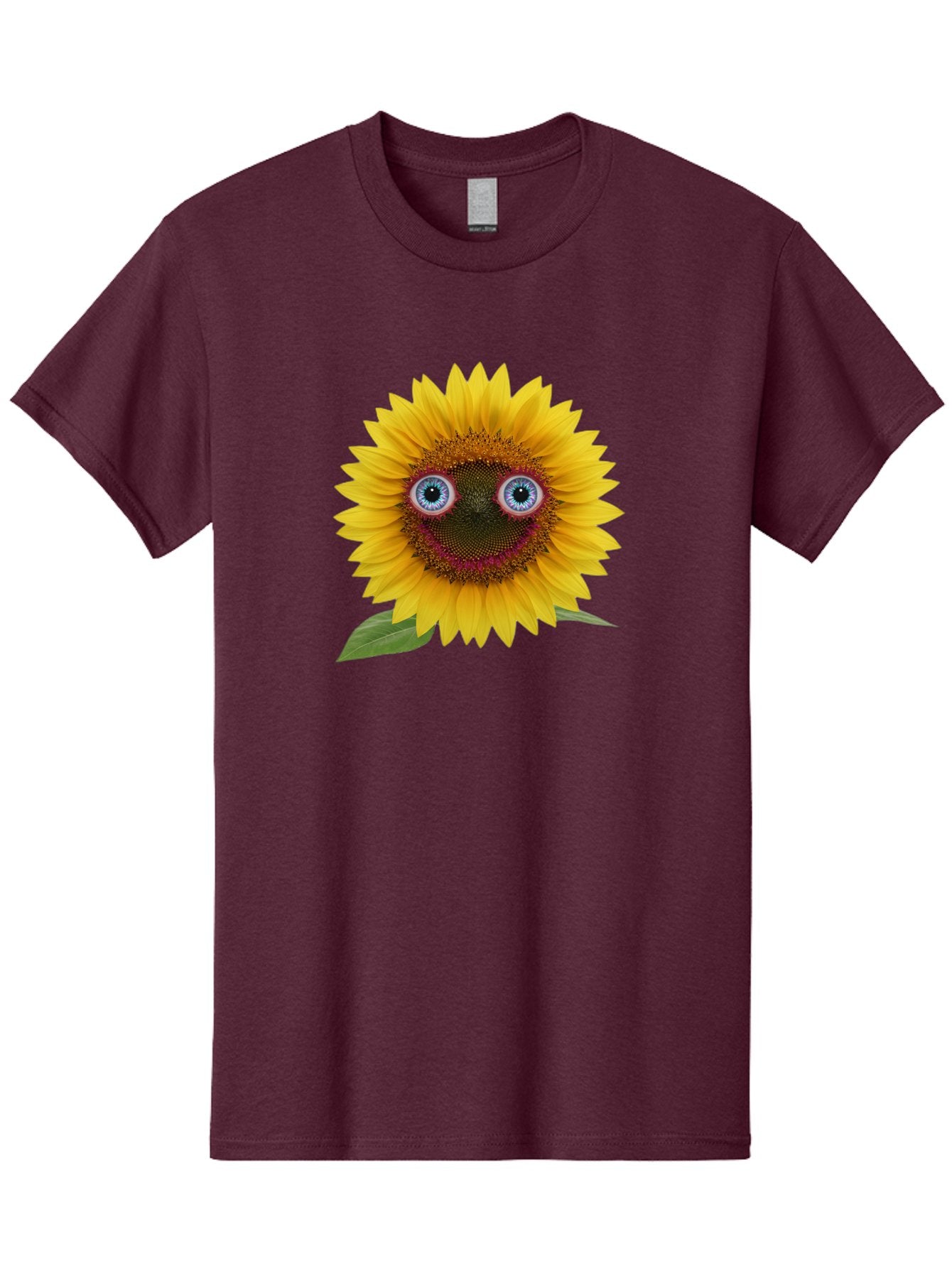 Sunflower-Smiley Men'S Graphic Tee, 100% Cotton, Comfortable Casual Summer Wear, Machine Washable, Vintage Camera, Old Camera, Antique Camera, Black Camera, Classic Photography, Photography Equipment, Nostalgic Device, Film Camera, Camera Art Bag040 14