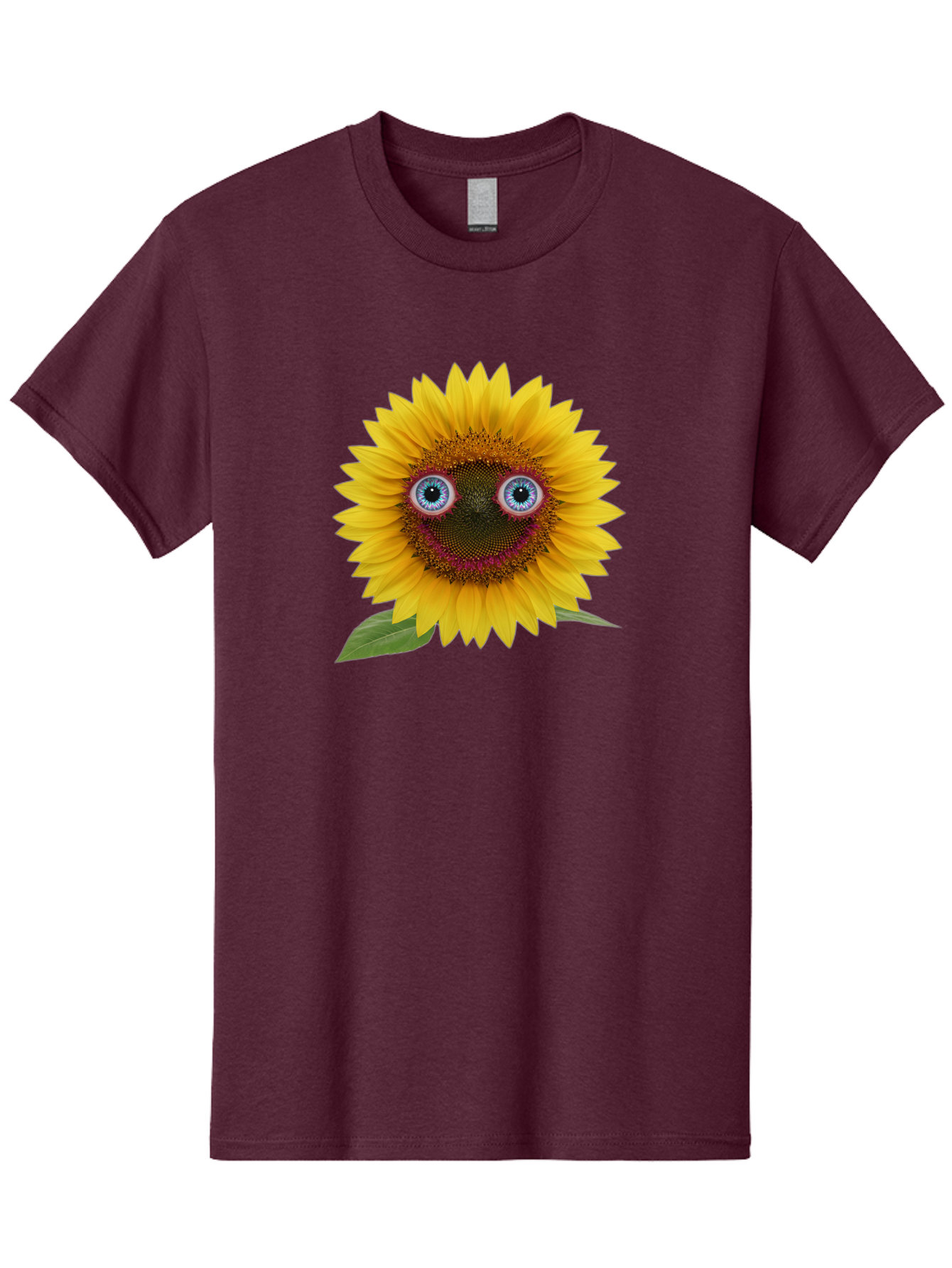 Sunflower-Smiley Men'S Graphic Tee, 100% Cotton, Comfortable Casual Summer Wear, Machine Washable, Vintage Camera, Old Camera, Antique Camera, Black Camera, Classic Photography, Photography Equipment, Nostalgic Device, Film Camera, Camera Art Bag040