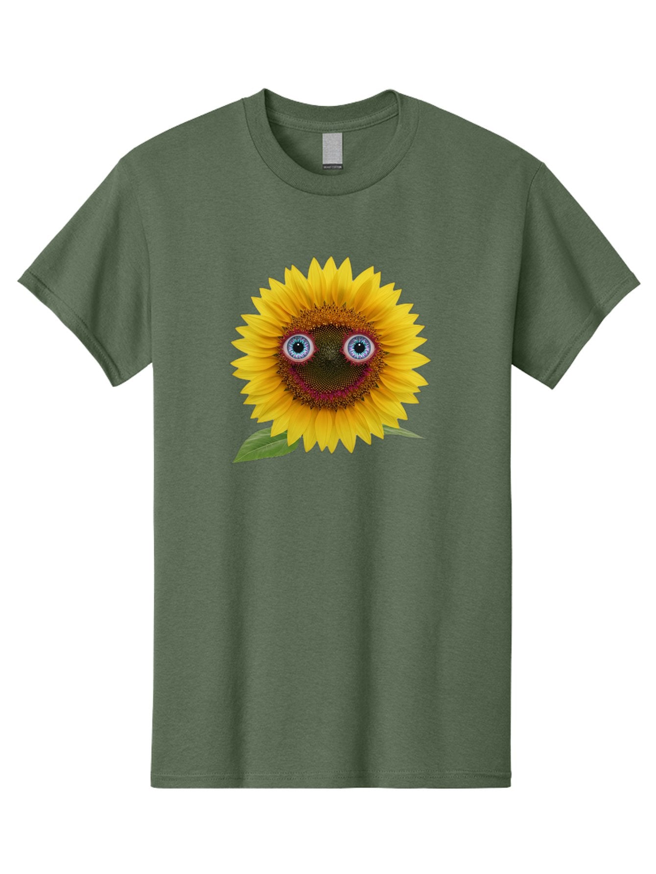 Sunflower-Smiley Men'S Graphic Tee, 100% Cotton, Comfortable Casual Summer Wear, Machine Washable, Vintage Camera, Old Camera, Antique Camera, Black Camera, Classic Photography, Photography Equipment, Nostalgic Device, Film Camera, Camera Art Bag040 15