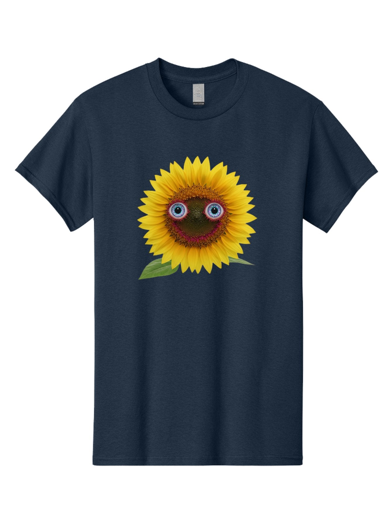 Sunflower-Smiley Men'S Graphic Tee, 100% Cotton, Comfortable Casual Summer Wear, Machine Washable, Vintage Camera, Old Camera, Antique Camera, Black Camera, Classic Photography, Photography Equipment, Nostalgic Device, Film Camera, Camera Art Bag040 3