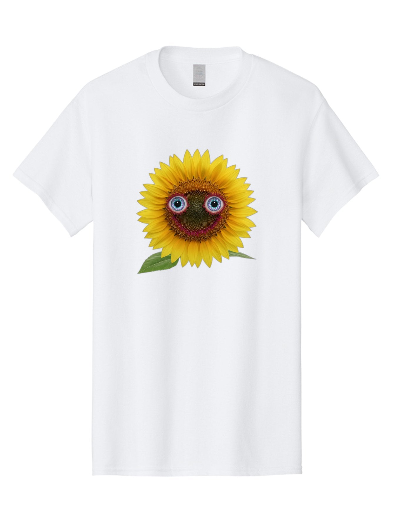 Sunflower-Smiley Men'S Graphic Tee, 100% Cotton, Comfortable Casual Summer Wear, Machine Washable, Vintage Camera, Old Camera, Antique Camera, Black Camera, Classic Photography, Photography Equipment, Nostalgic Device, Film Camera, Camera Art Bag040 5
