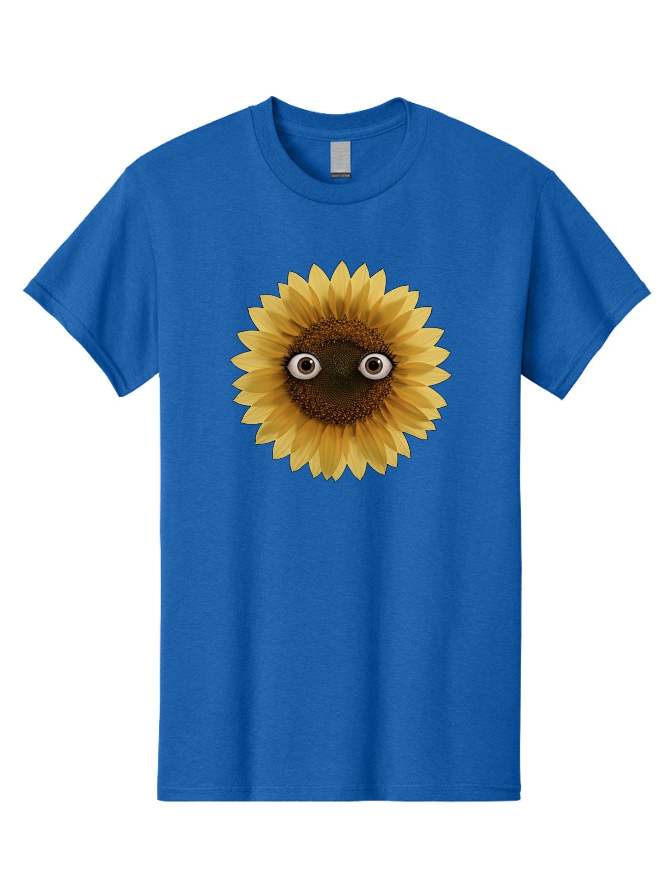 Sunflower-With-Eyes-1 Men'S Graphic Tee, 100% Cotton, Comfortable Casual Summer Wear, Machine Washable, Vintage Camera, Old Camera, Antique Camera, Black Camera, Classic Photography, Photography Equipment, Nostalgic Device, Film Camera, Bag041 13